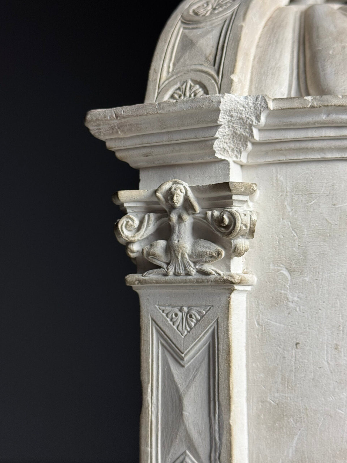 19th Century Plaster Scale Model of a Chapel Fragment, photo 5