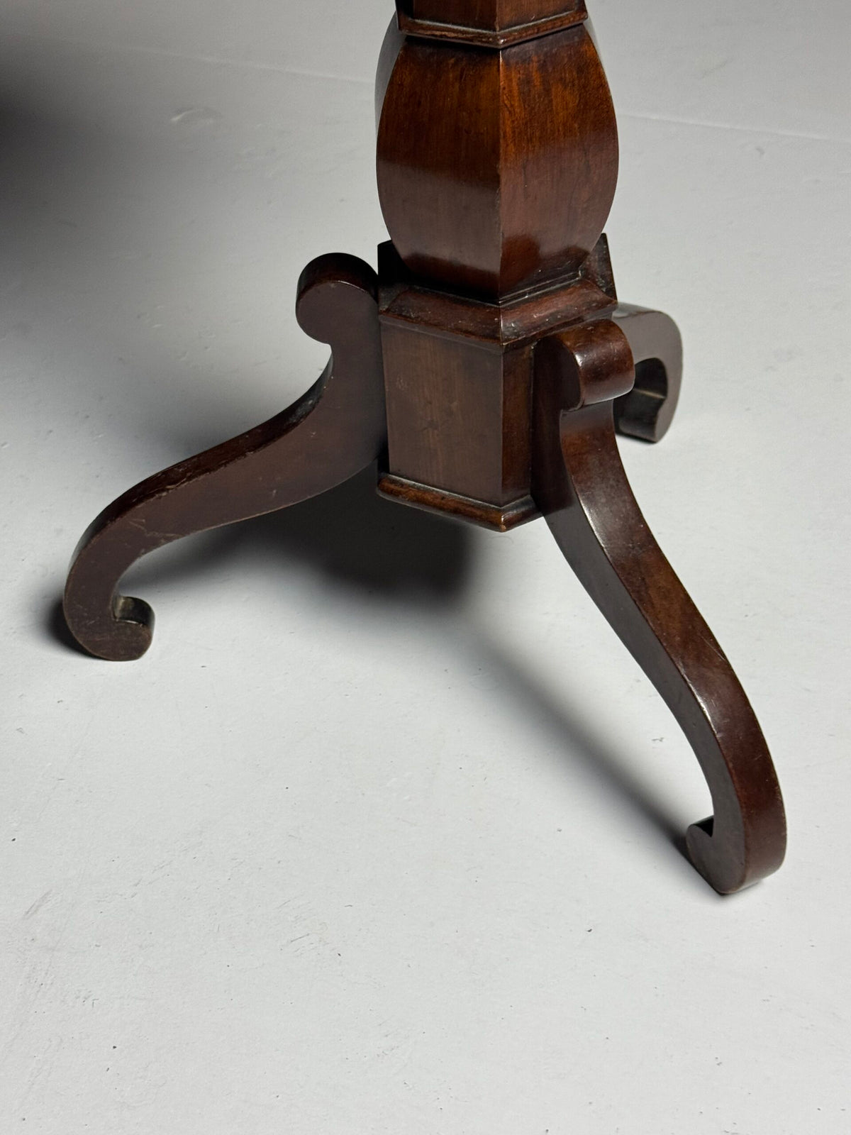 French Marquetry Side Table with Drawer, circa 1900, photo 14