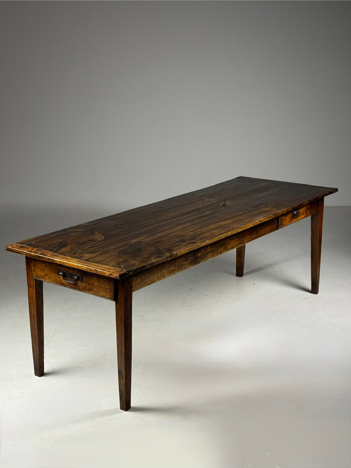 French Farmhouse Dining Table, 242 cm, Early 19th Century, photo 1