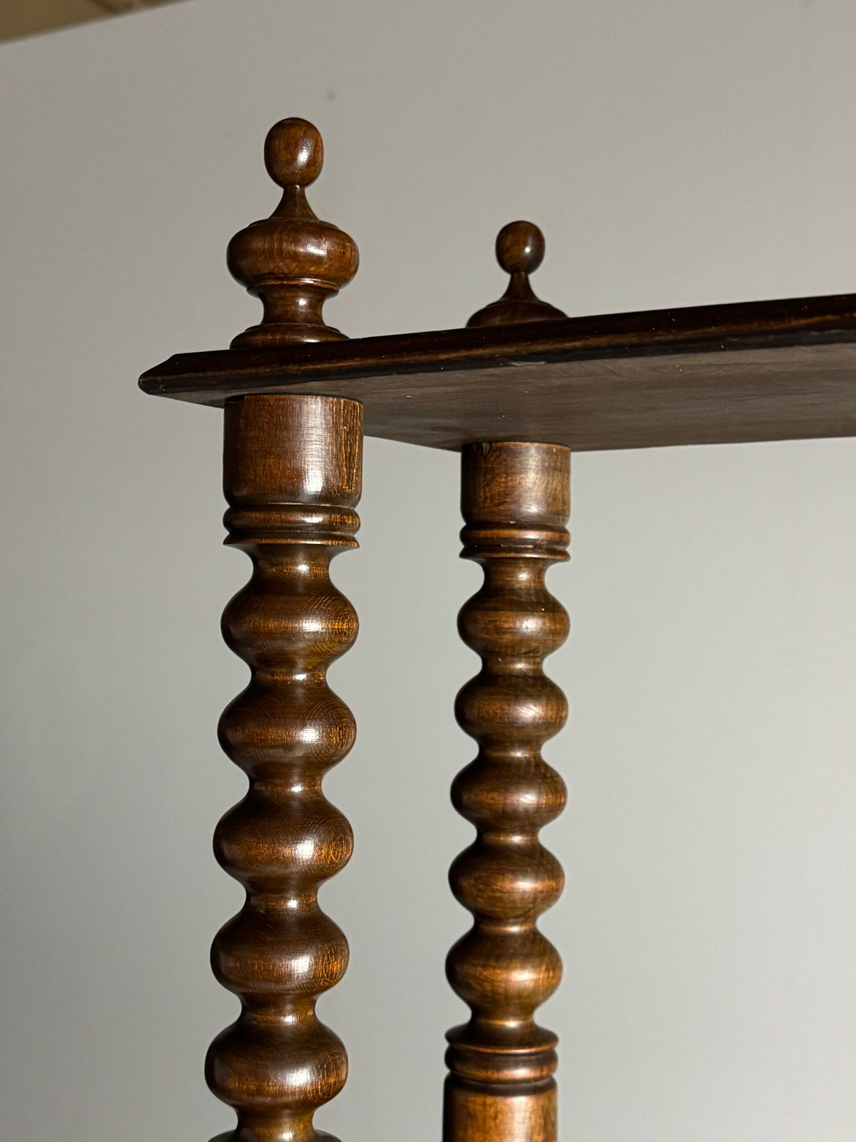 French Bobbin Bookcase in Walnut, Early to Mid 20th Century, photo 24