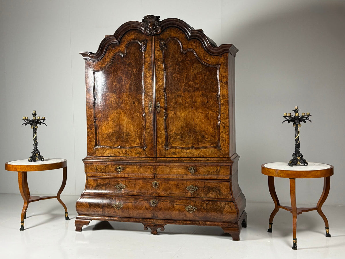 Dutch Burr Walnut Cabinet, circa 1740, photo 9