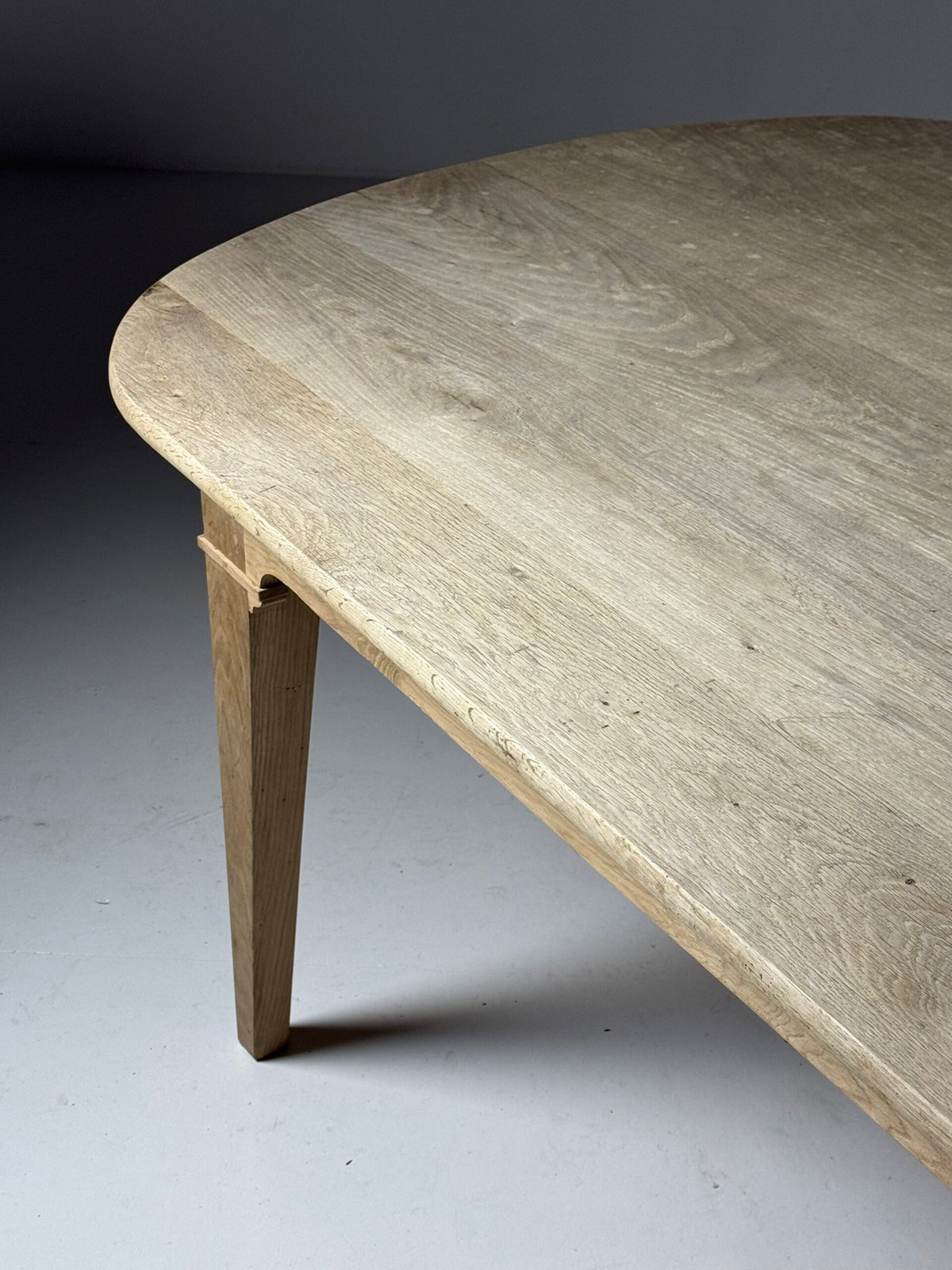 Oval French Style Oak Refectory Table, 250 cm, photo 25