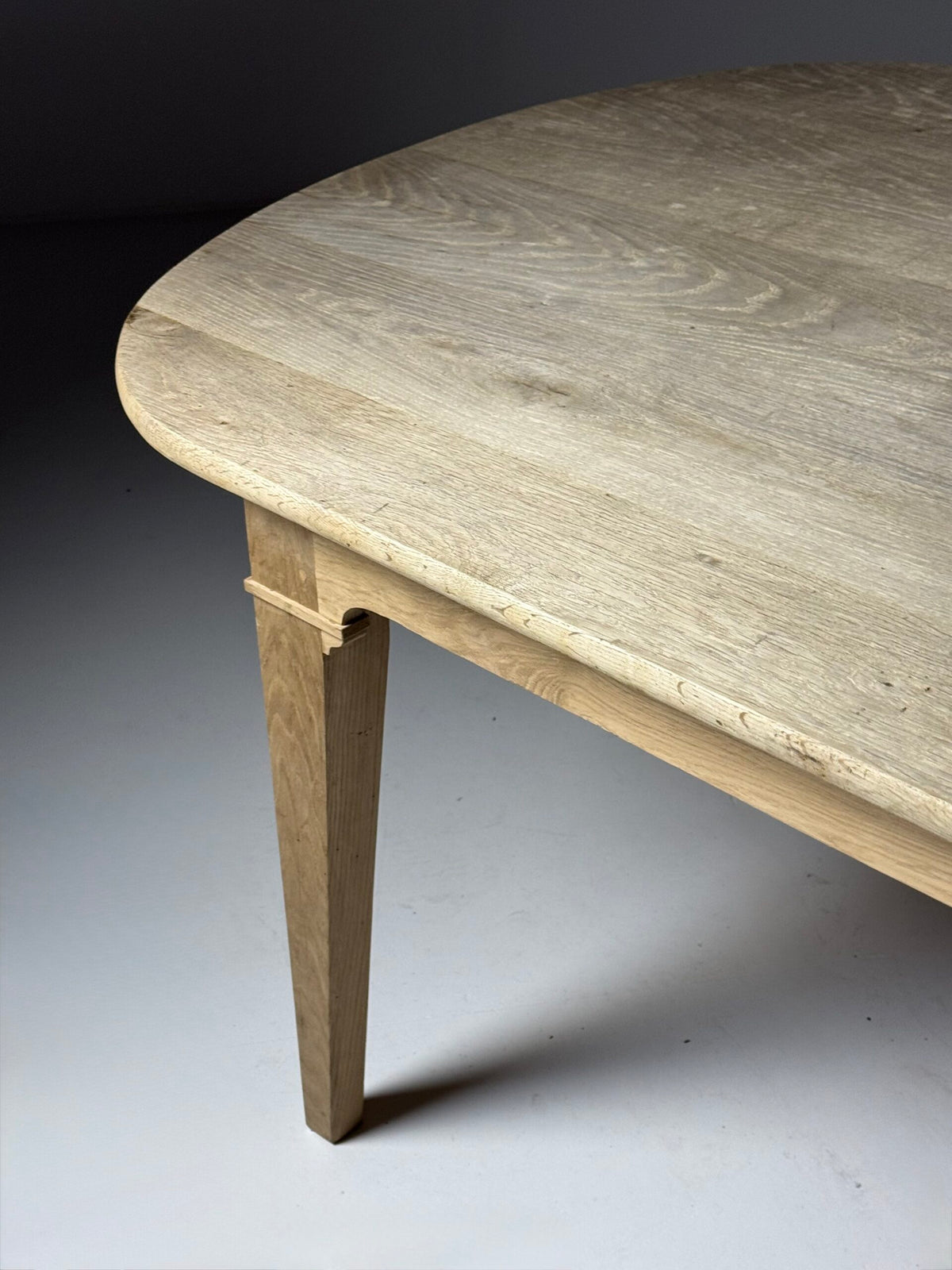 Oval French Style Oak Refectory Table, 250 cm, photo 23