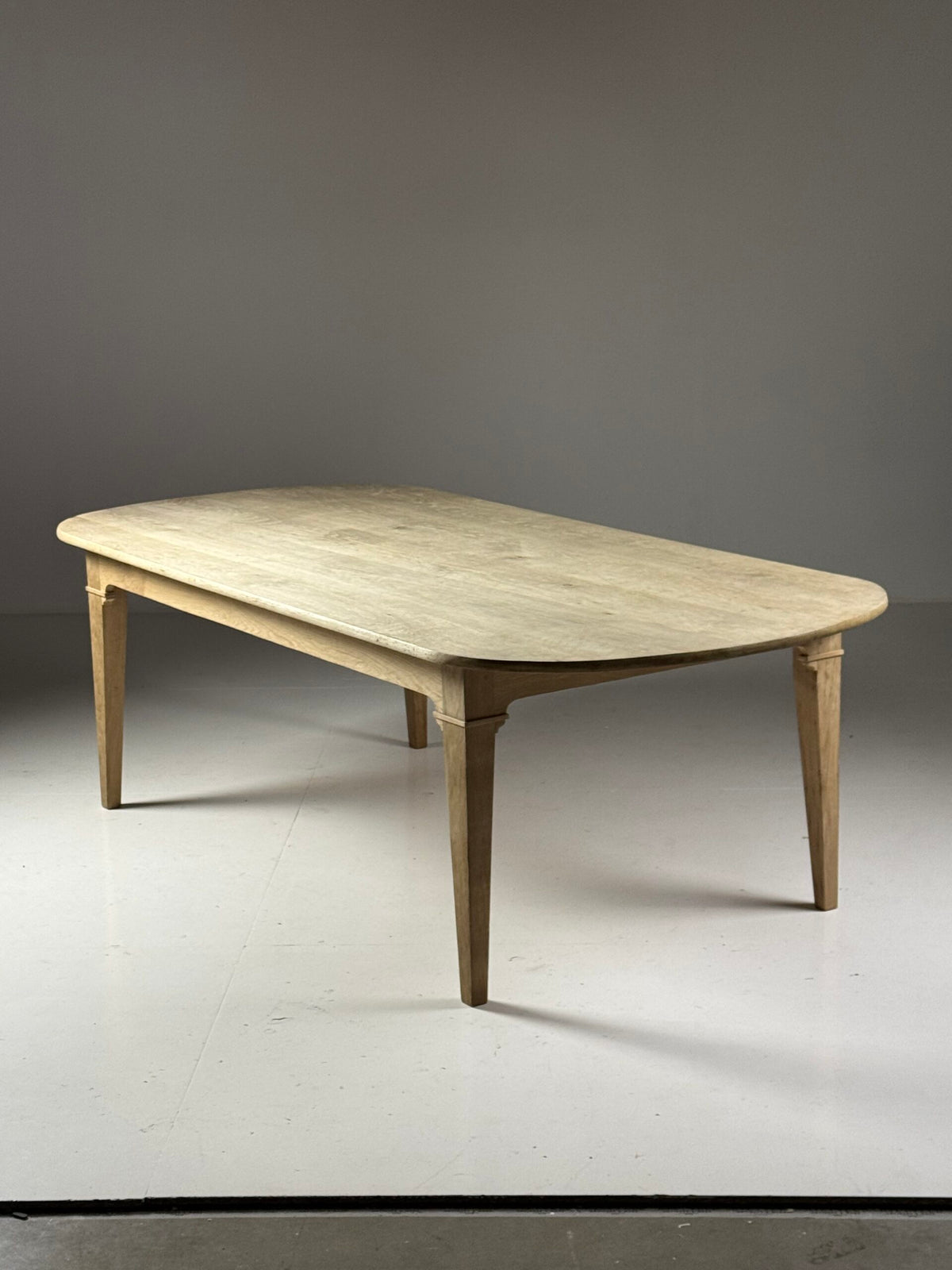 Oval French Style Oak Refectory Table, 250 cm, photo 16