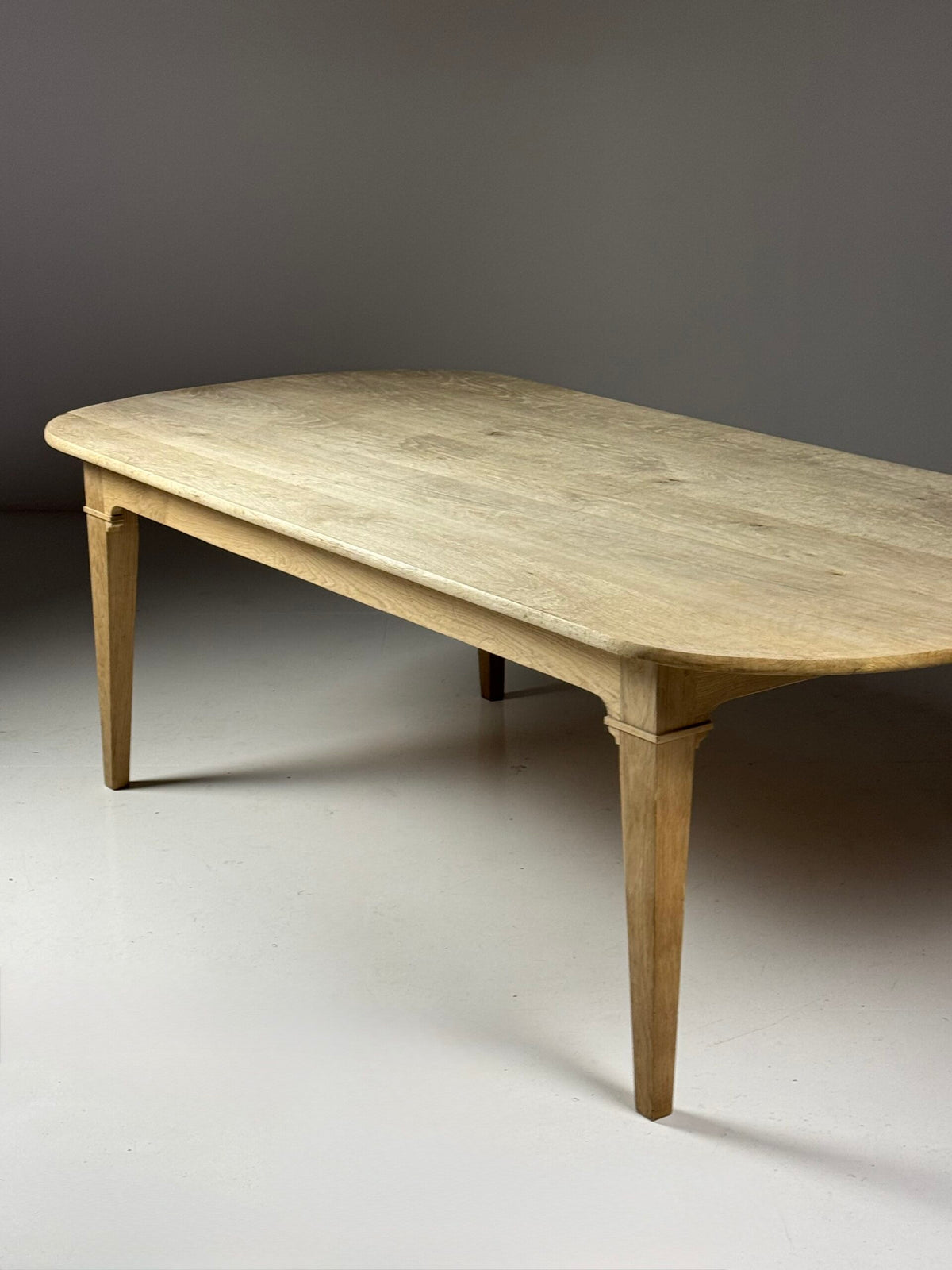 Oval French Style Oak Refectory Table, 250 cm, photo 13