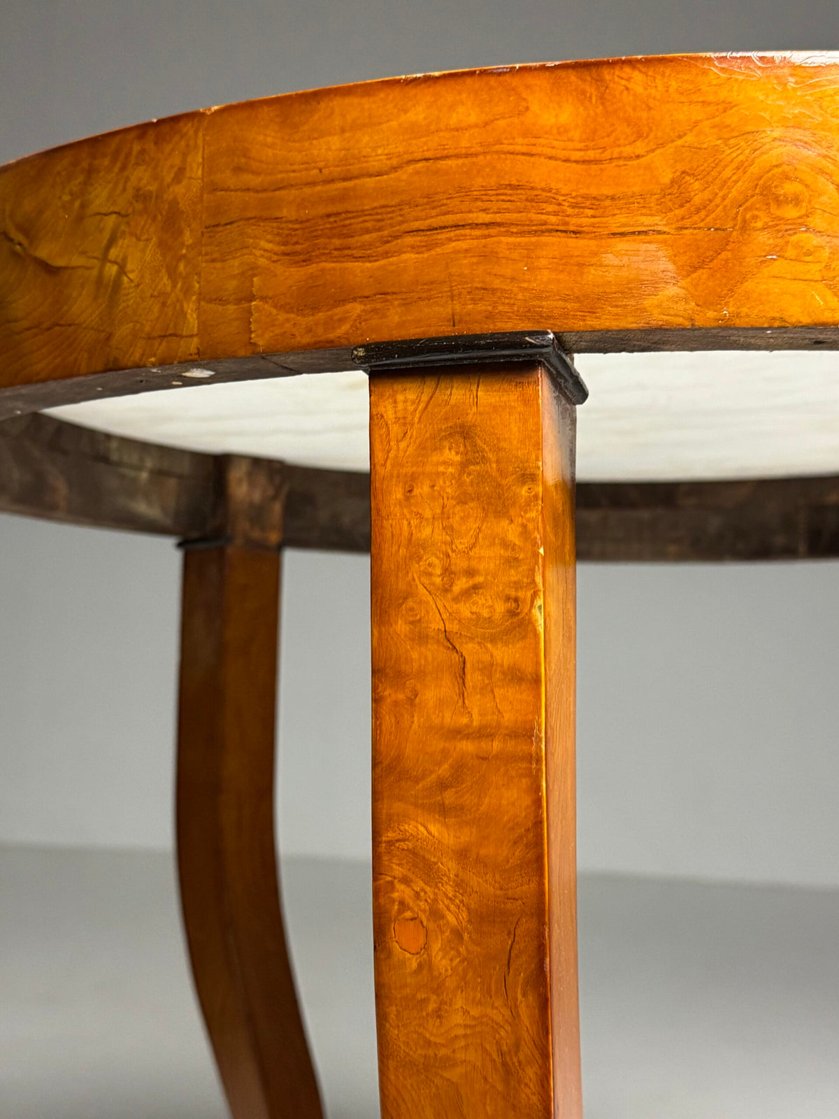 Pair of Empire Style Gueridon Tables with Carrara Marble Tops, photo 14