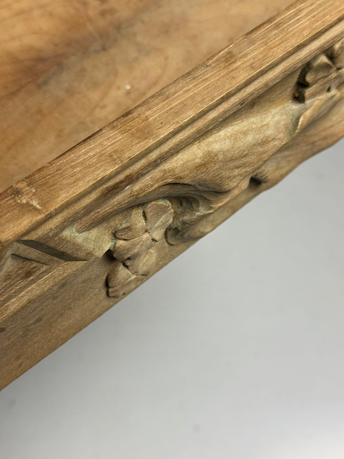 Art Nouveau Style Side Table with Carved Drawer, Early 20th Century, photo 6