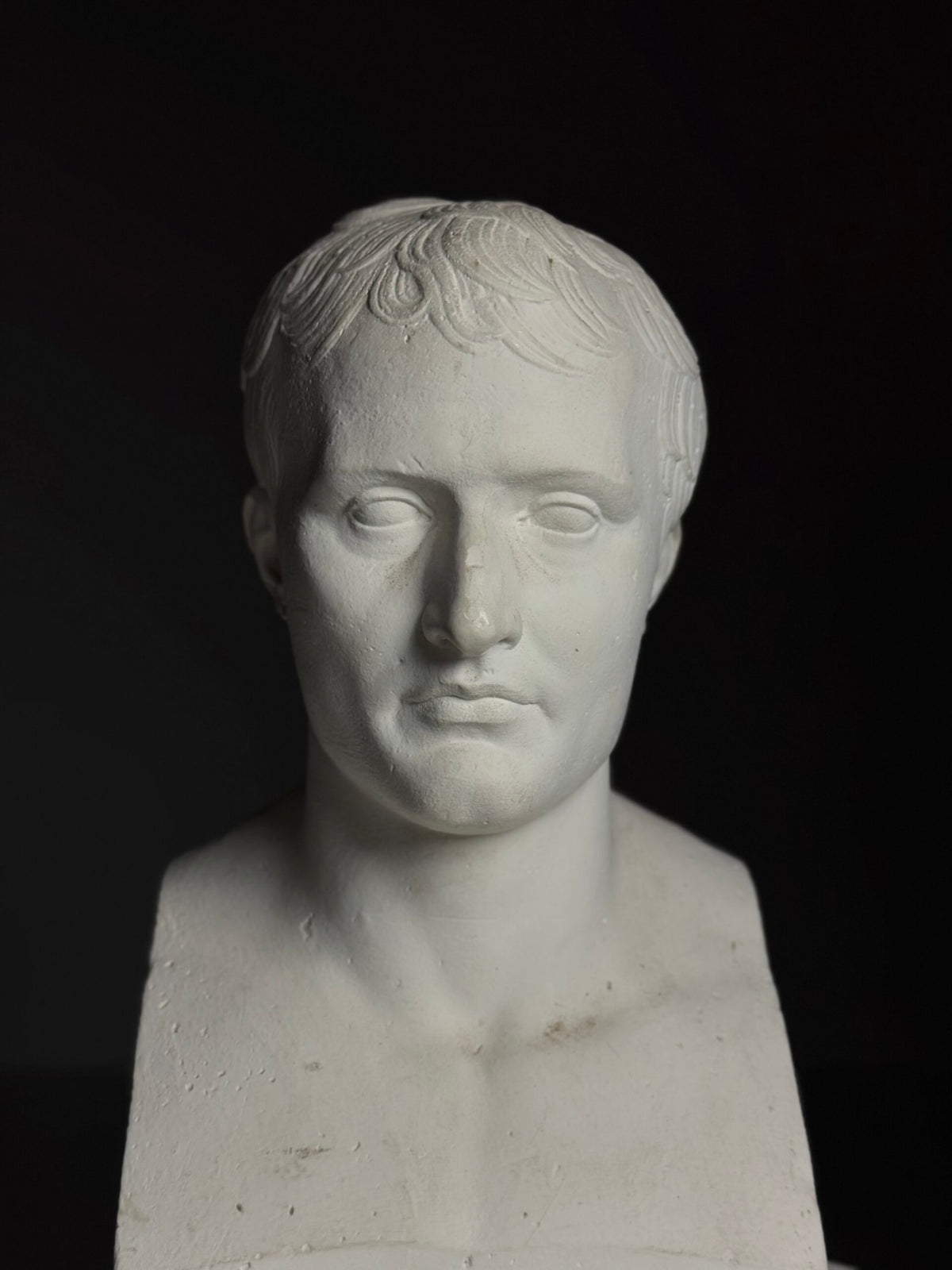 Life-size Plaster Bust of Napoleon, Late 20th Century, photo 1