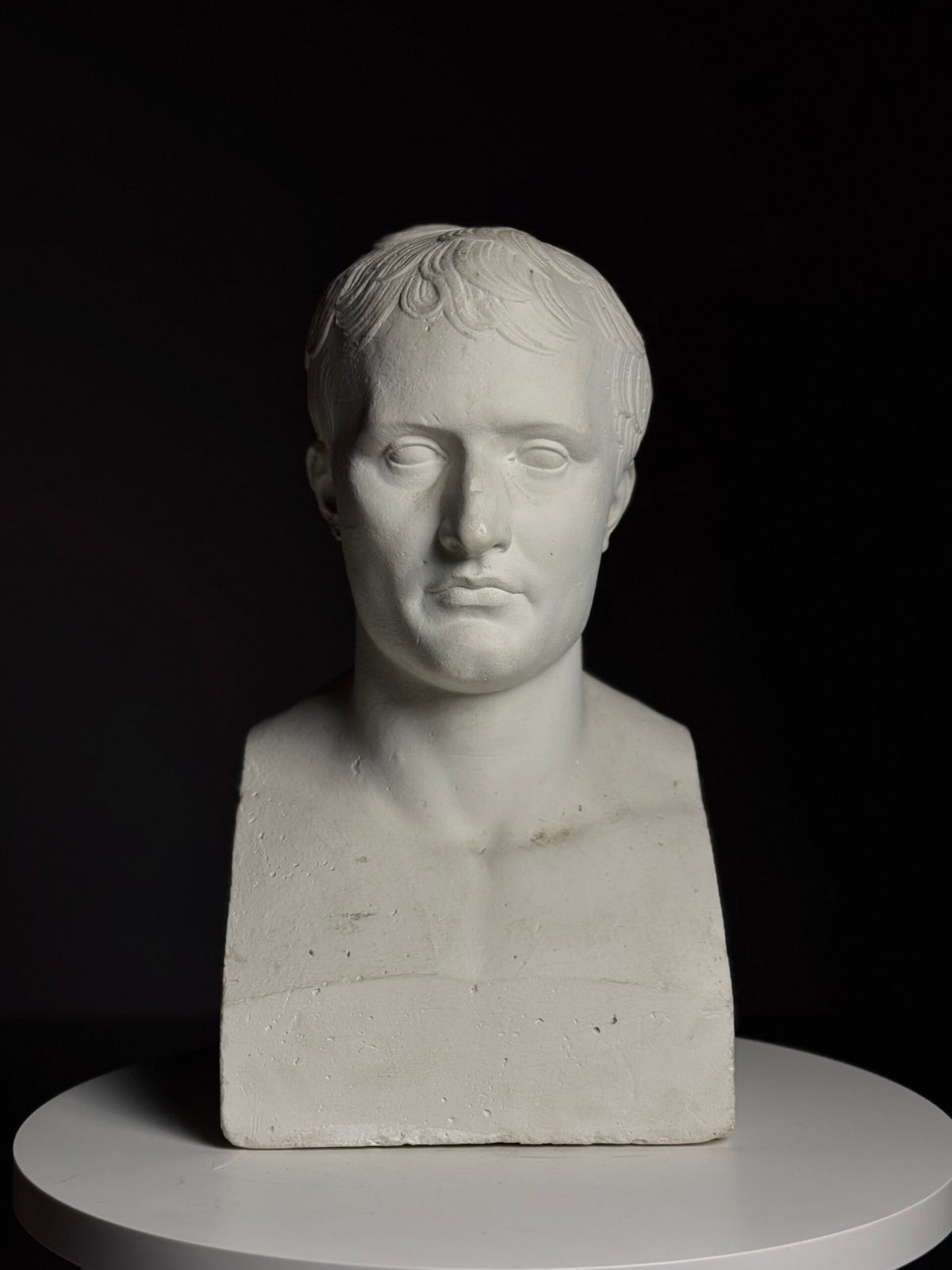 Life-size Plaster Bust of Napoleon, Late 20th Century, photo 20