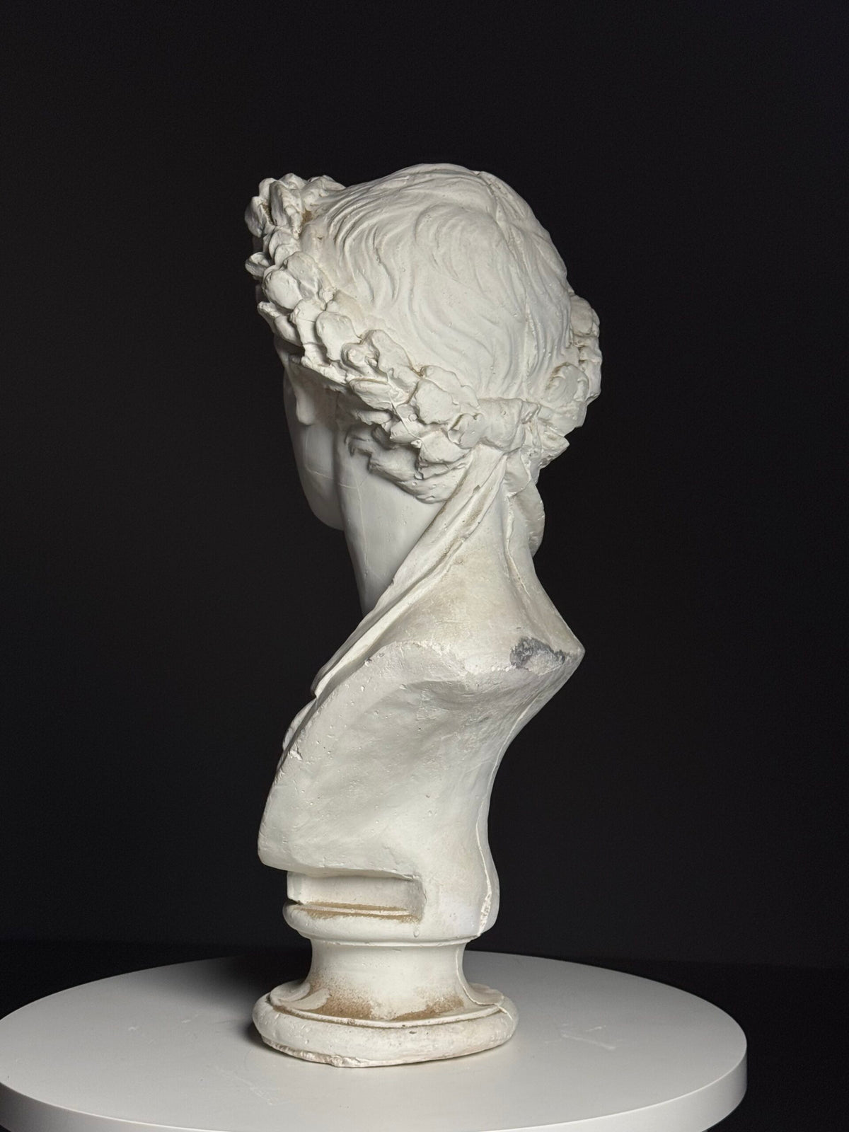 Plaster Bust of Emperor Augustus, Late 20th Century, photo 15