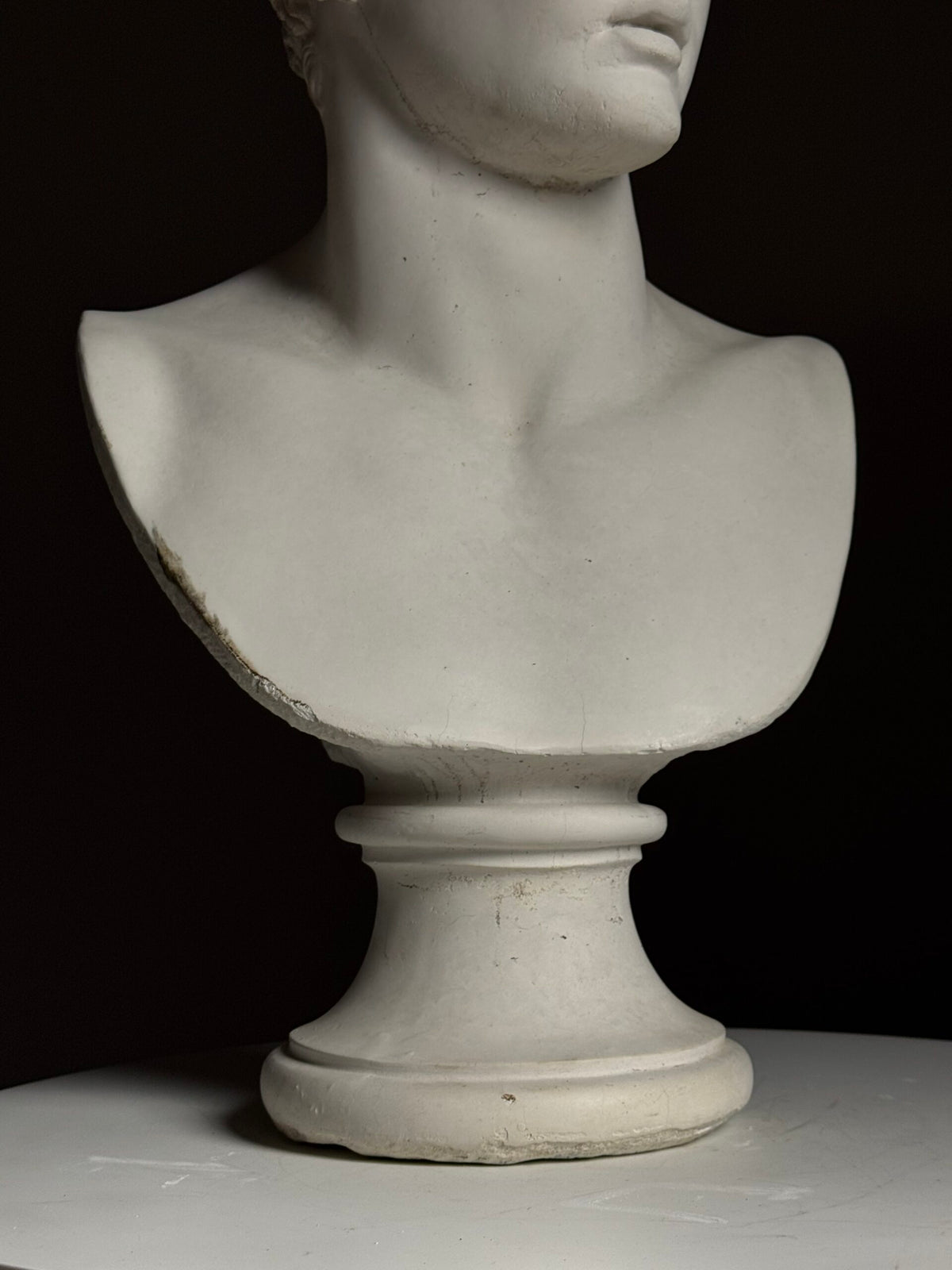 Bust of Meleager, Composite Stone, Late 20th Century, photo 20