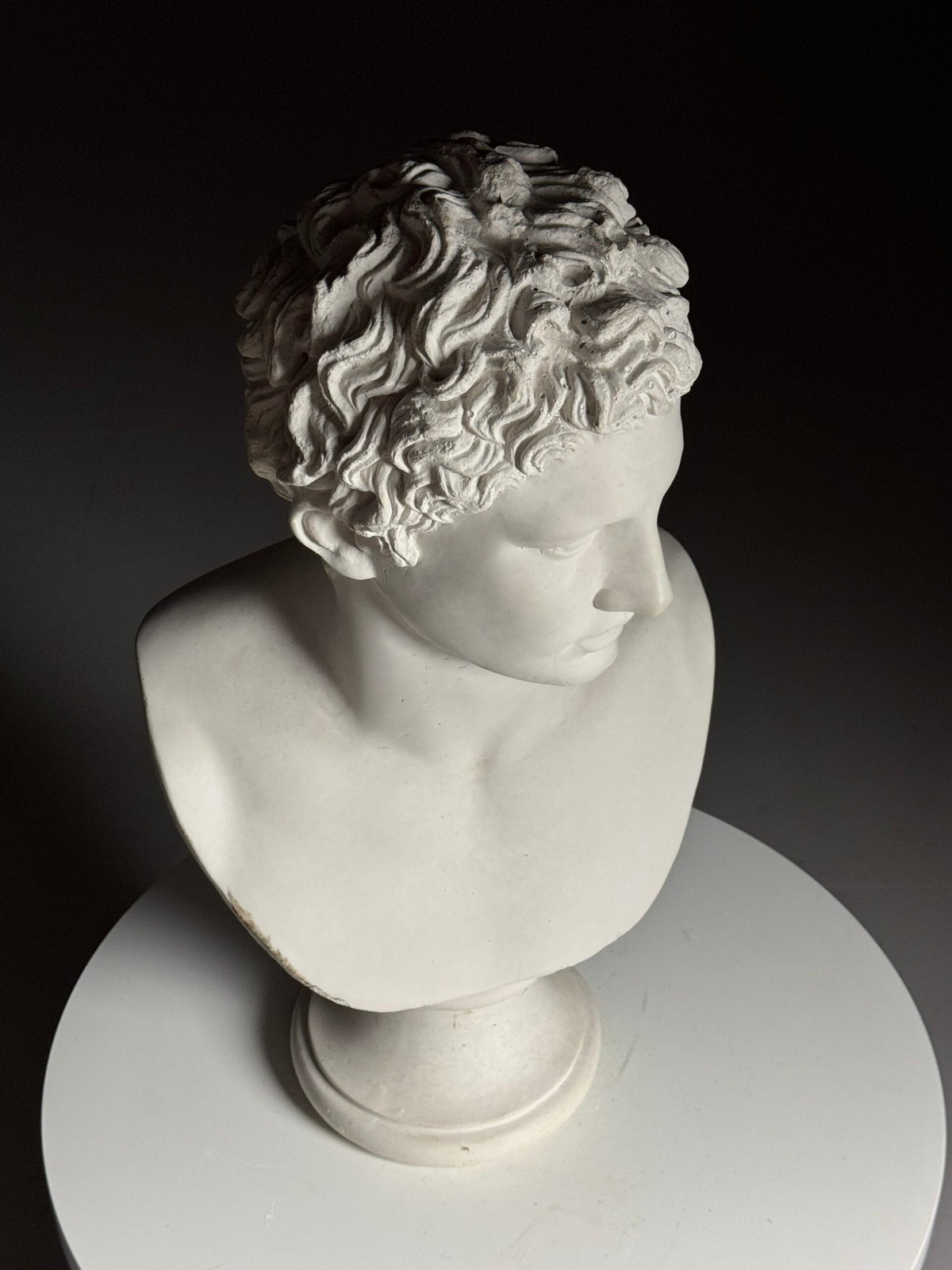 Bust of Meleager, Composite Stone, Late 20th Century, photo 18