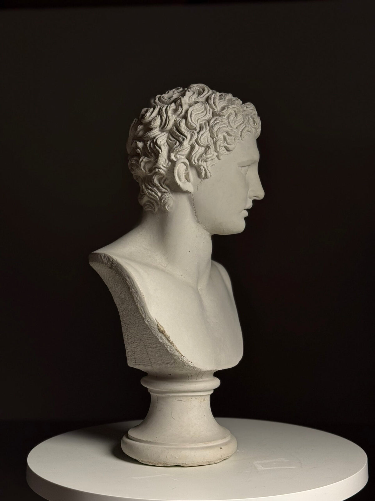 Bust of Meleager, Composite Stone, Late 20th Century, photo 17