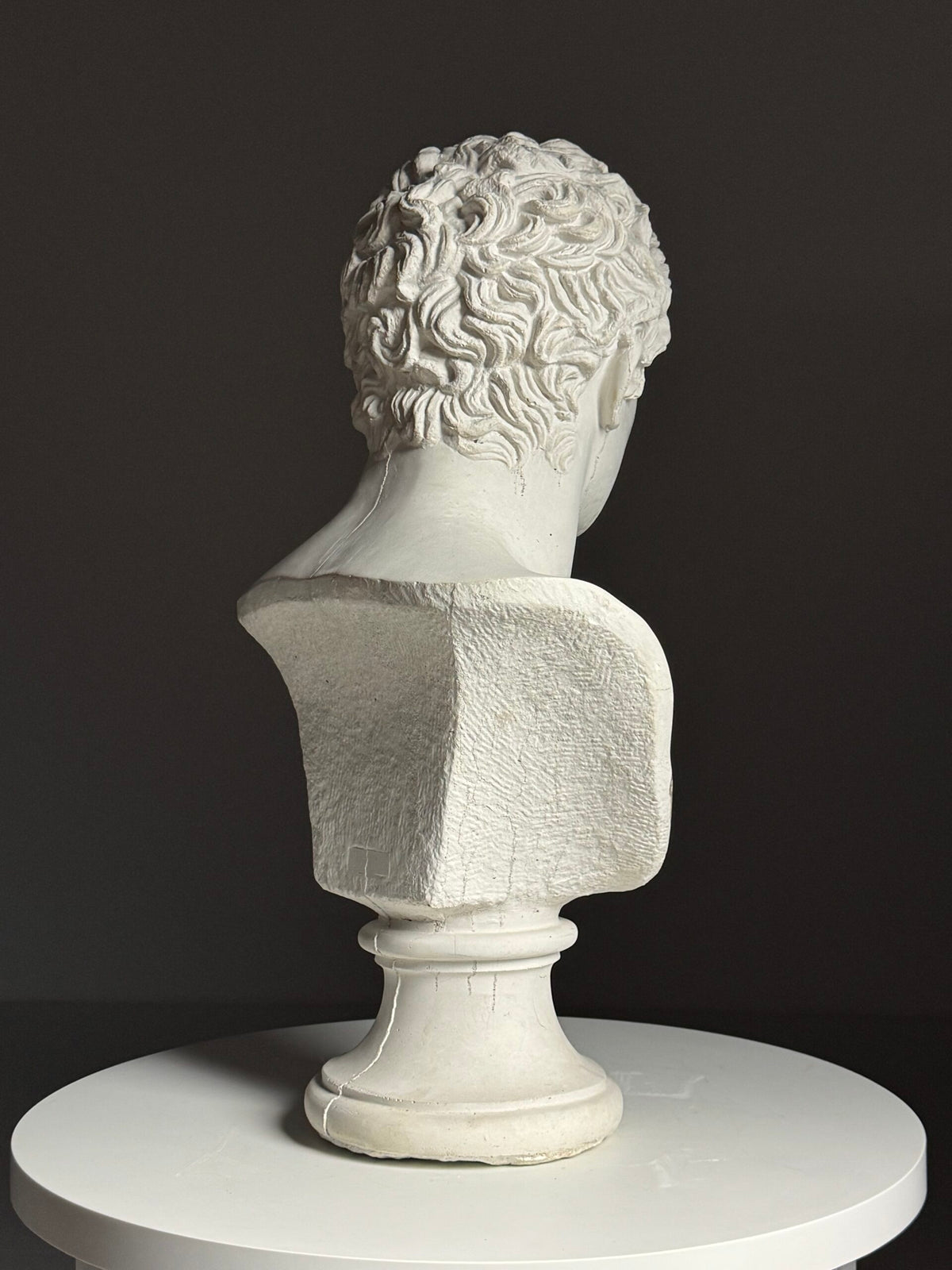Bust of Meleager, Composite Stone, Late 20th Century, photo 16
