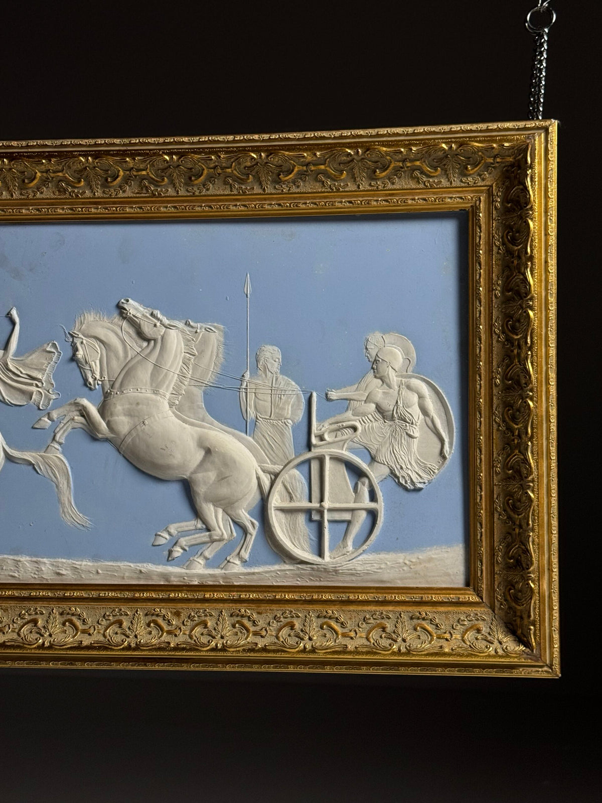 Wedgwood Style Relief Plaque of Alexander the Great Entering Babylon, photo 7