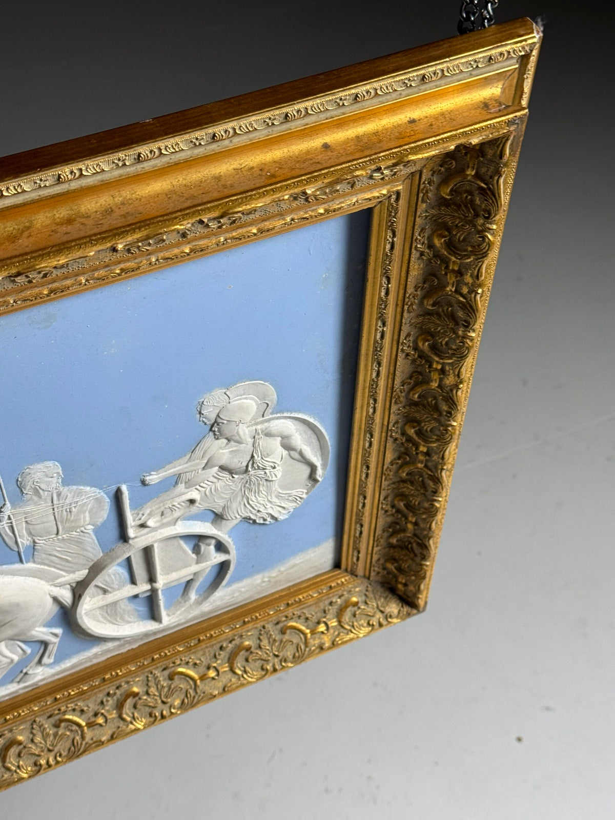 Wedgwood Style Relief Plaque of Alexander the Great Entering Babylon, photo 3