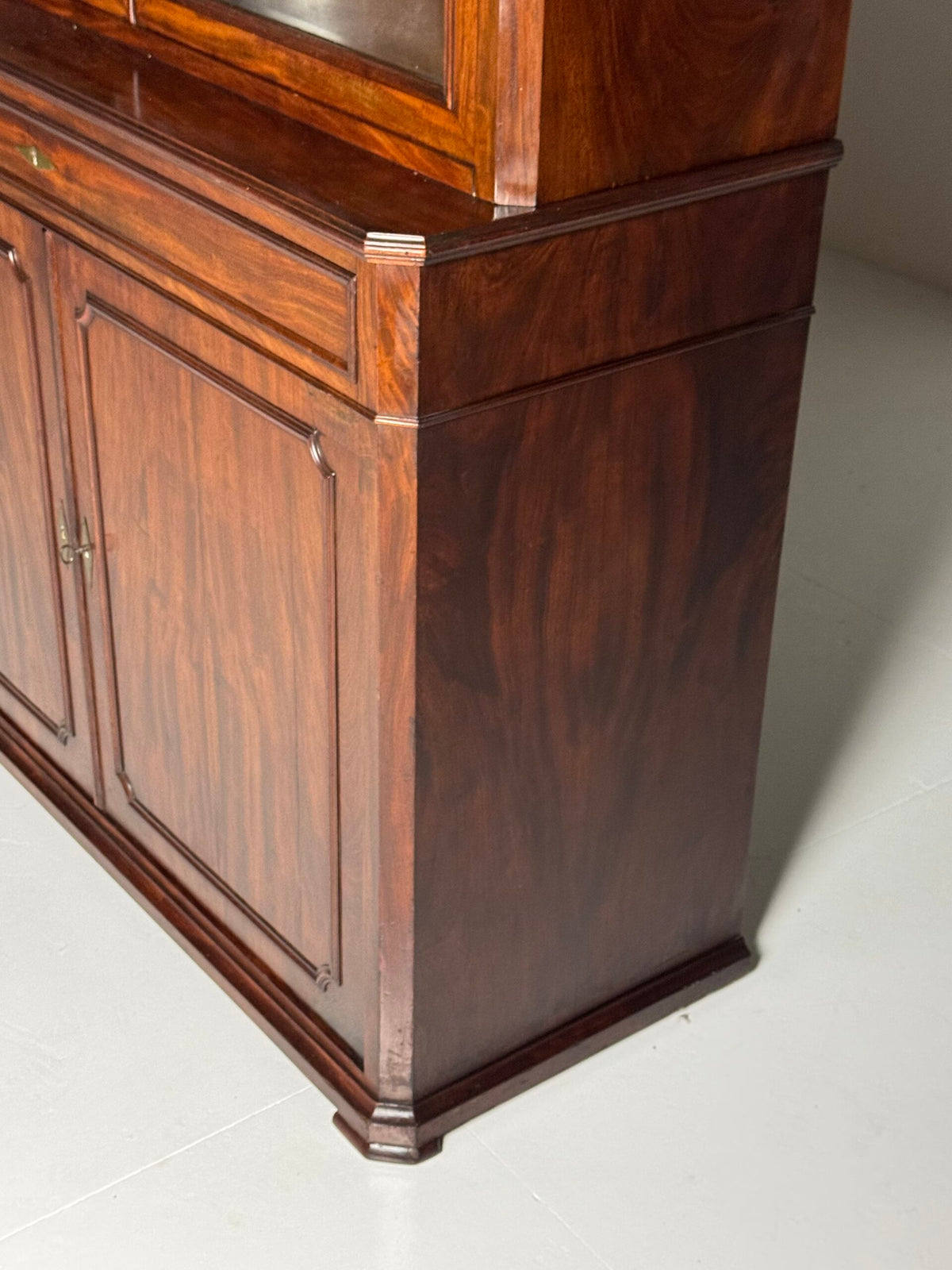 Louis Philippe Mahogany Bookcase, Belgian or French, 19th Century, photo 16