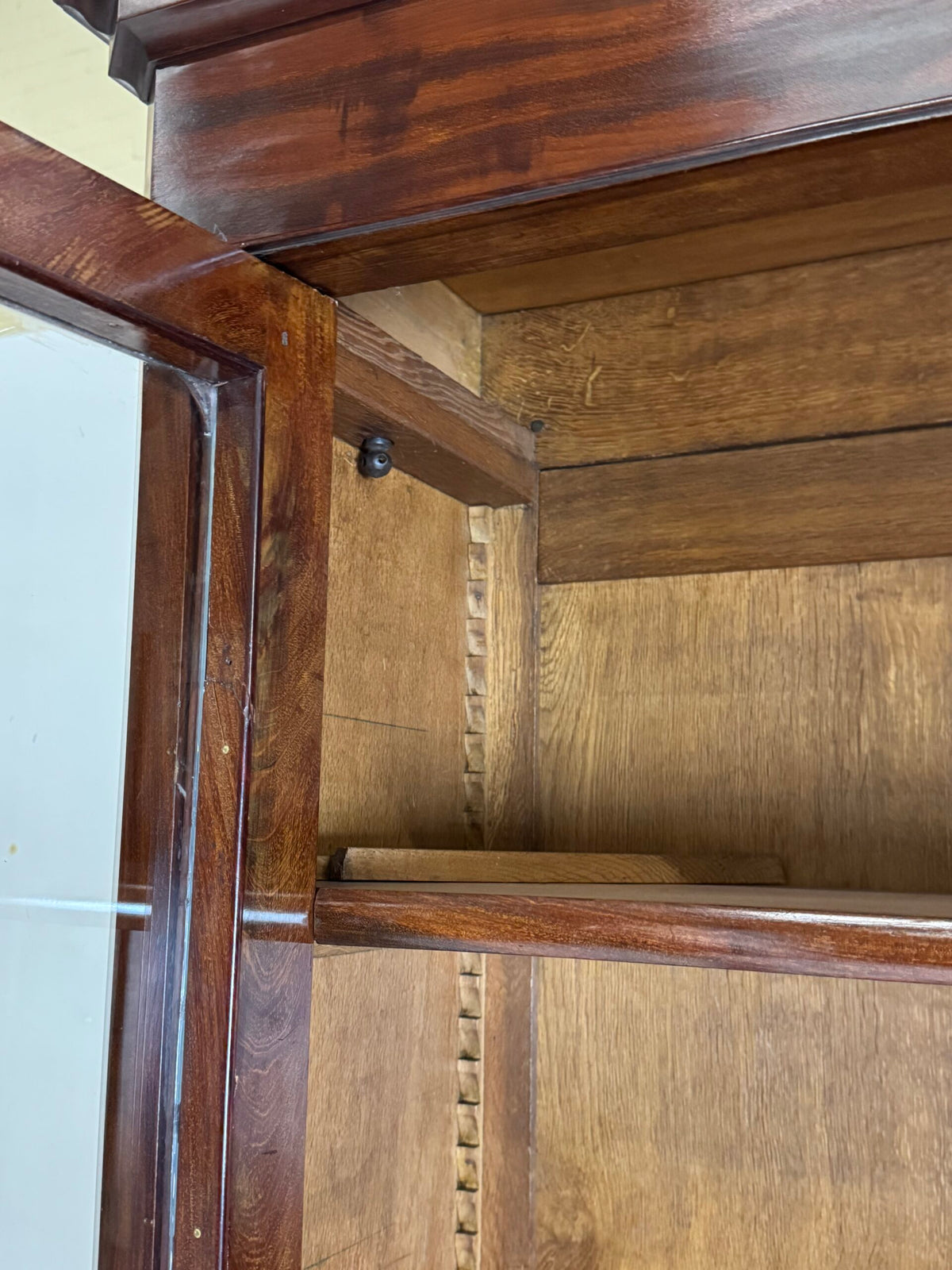 Louis Philippe Mahogany Bookcase, Belgian or French, 19th Century, photo 20