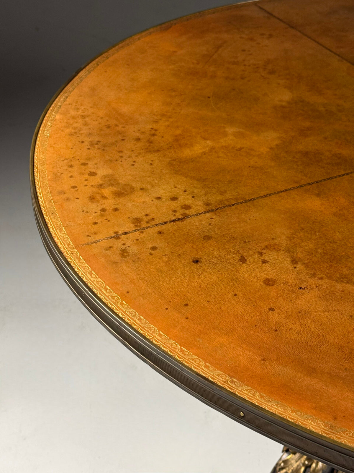 Napoleon III Ebonised Center Table with Gilt Bronze Mounts, photo 3