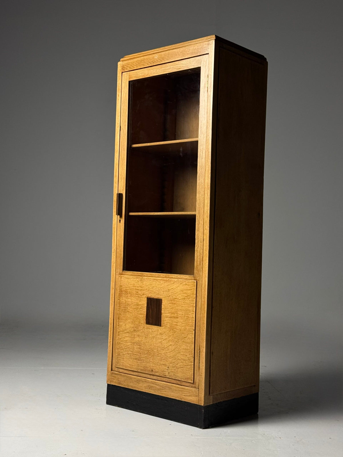 Dutch Art Deco Oak Small Bookcase, 1920 to 1940, photo 8
