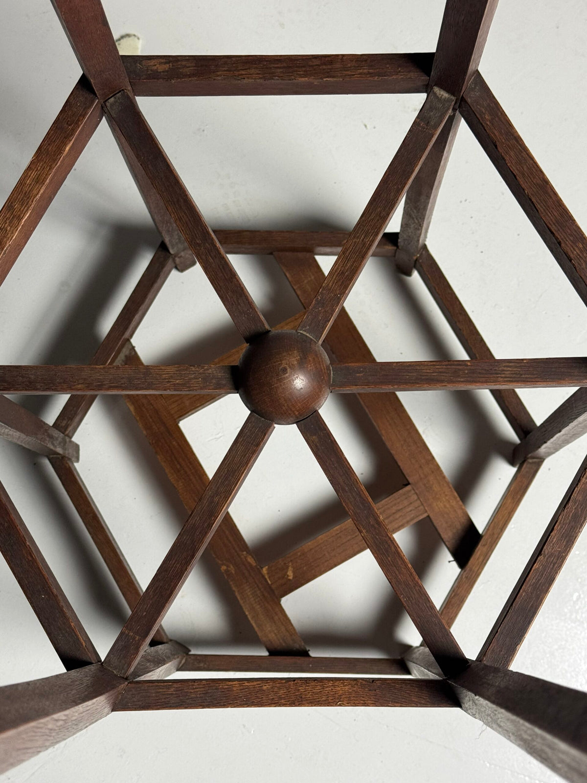 Arts and Crafts Oak Coat Stand, Early 20th Century, photo 9