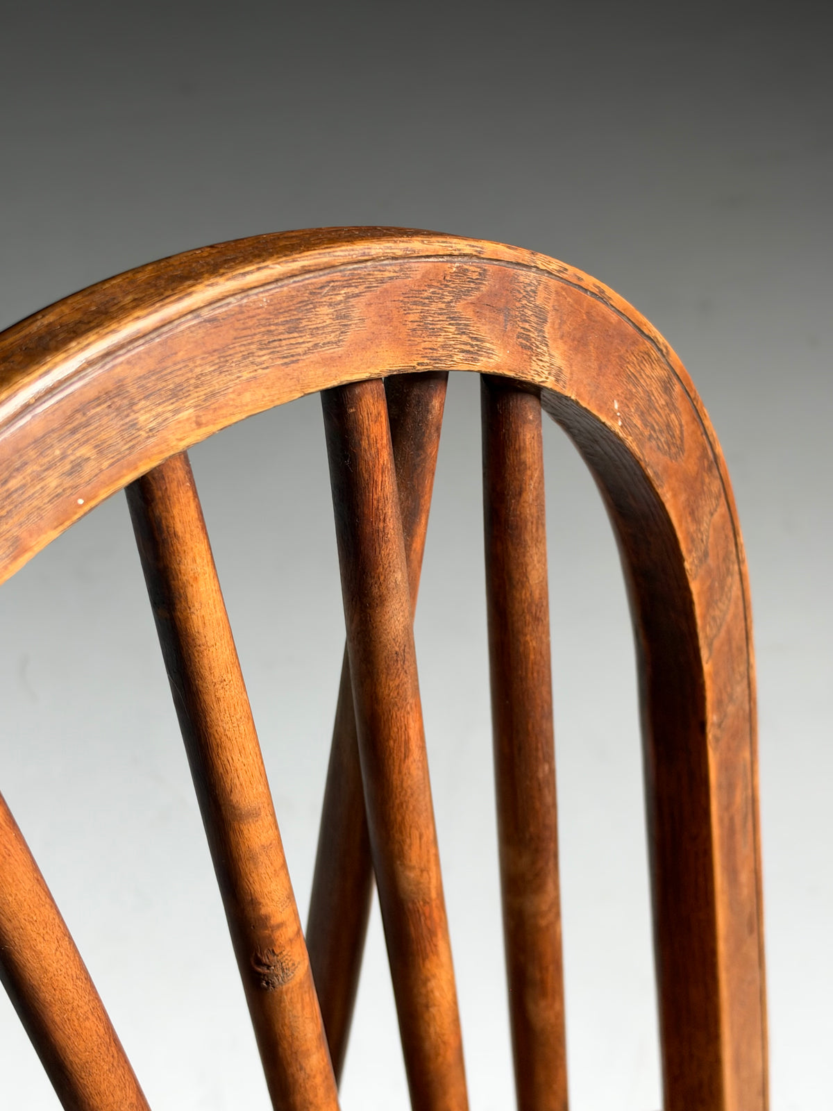 Set of 6 English Windsor chairs