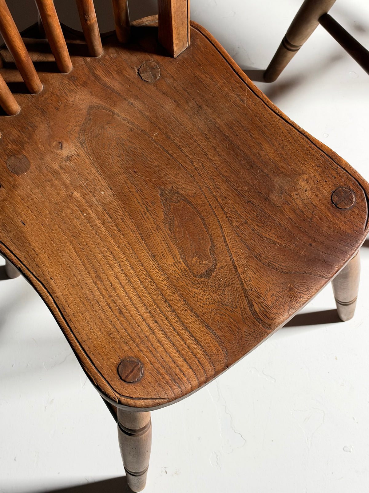 Set of 6 English Windsor chairs