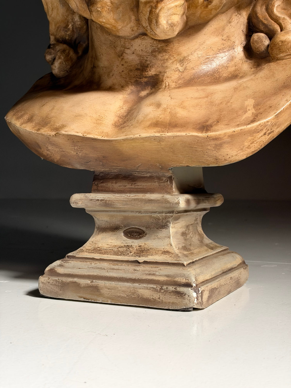 Plaster bust of Zeus