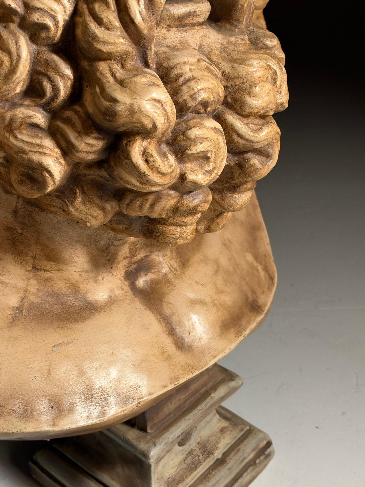 Plaster bust of Zeus