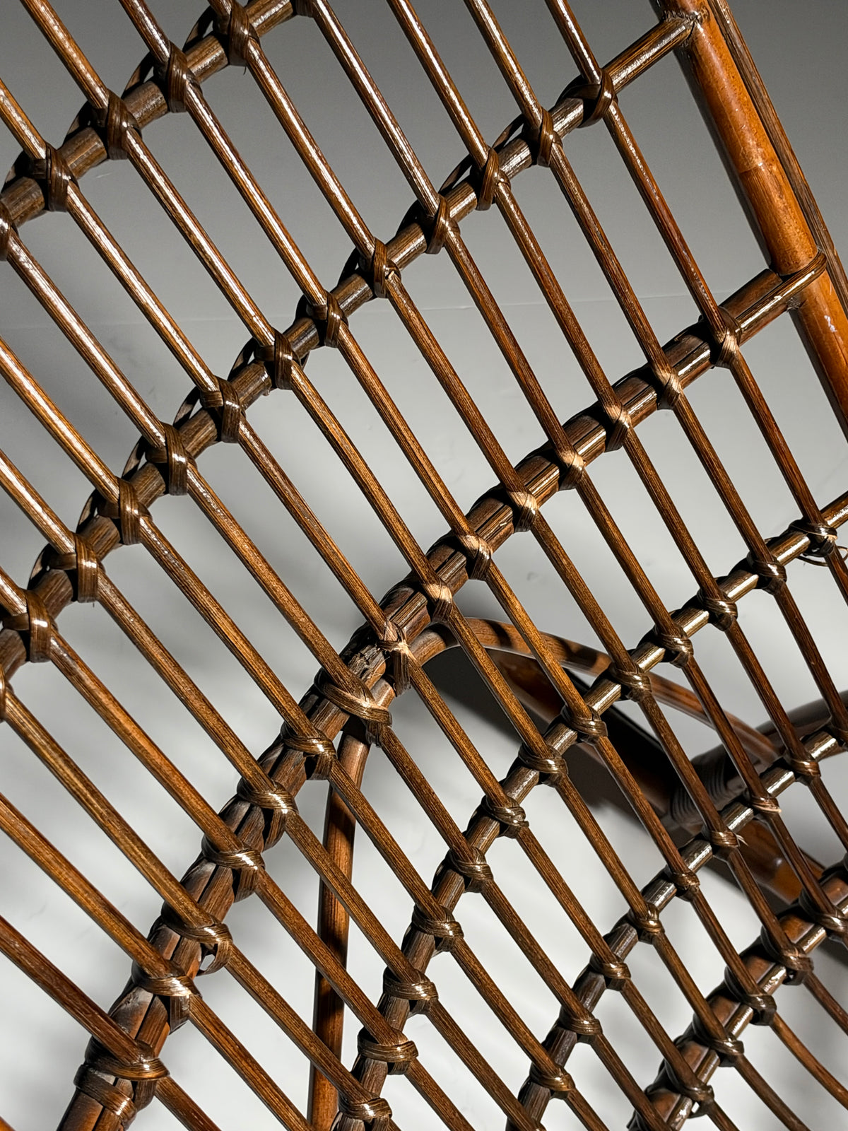 Rattan rocking chair, circa 1950
