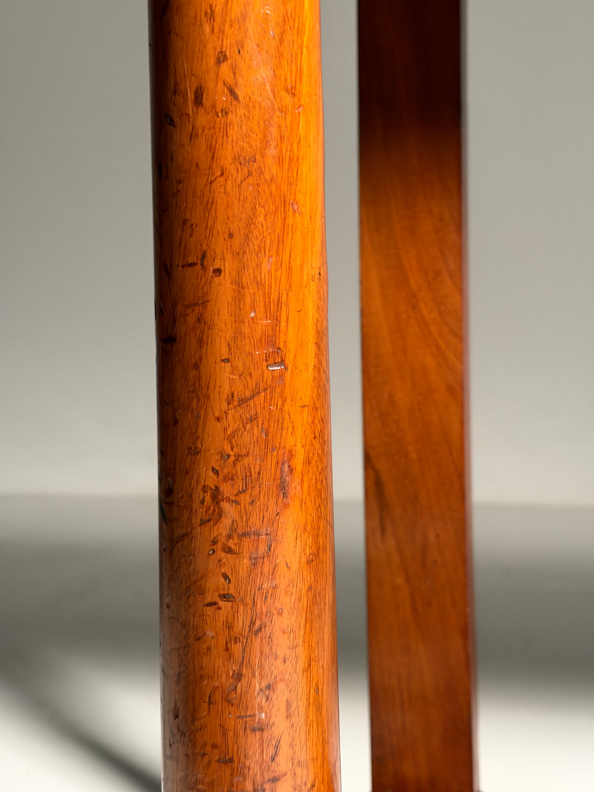 19th century Empire style trumeau side table