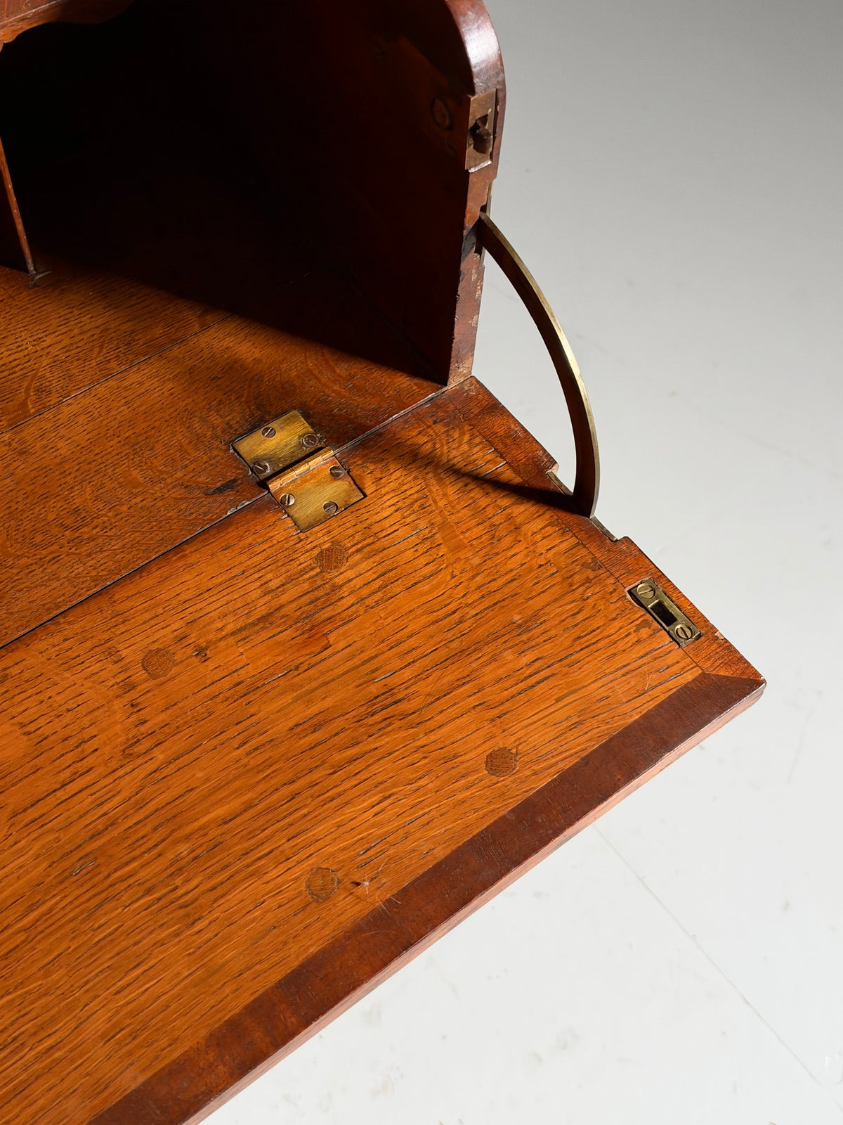 19th century English desk cabinet