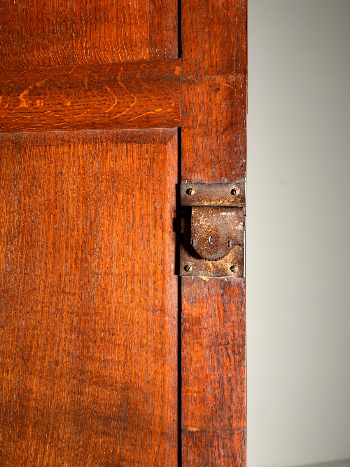 19th century English desk cabinet