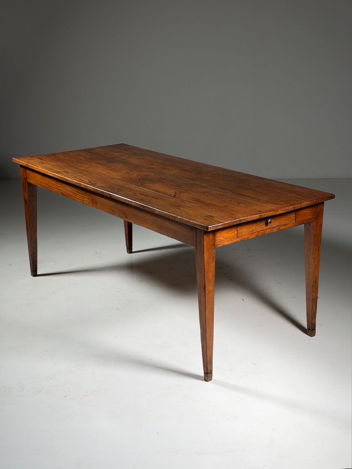 19th century French dining table, 186 cm