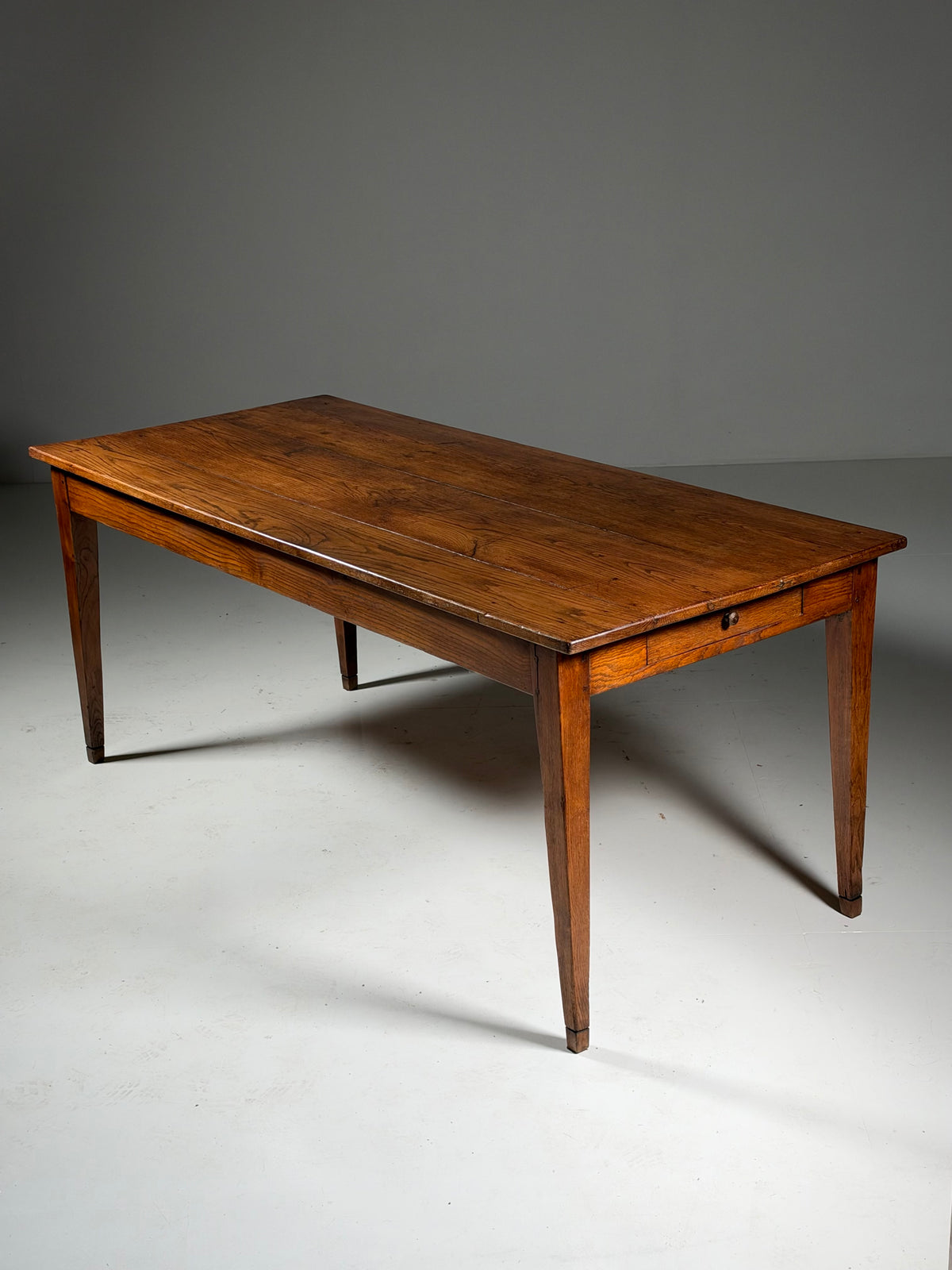 19th century French dining table, 186 cm