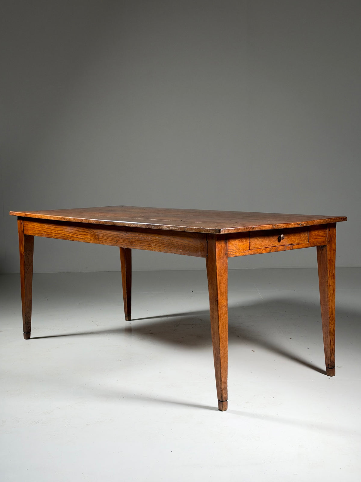 19th century French dining table, 186 cm
