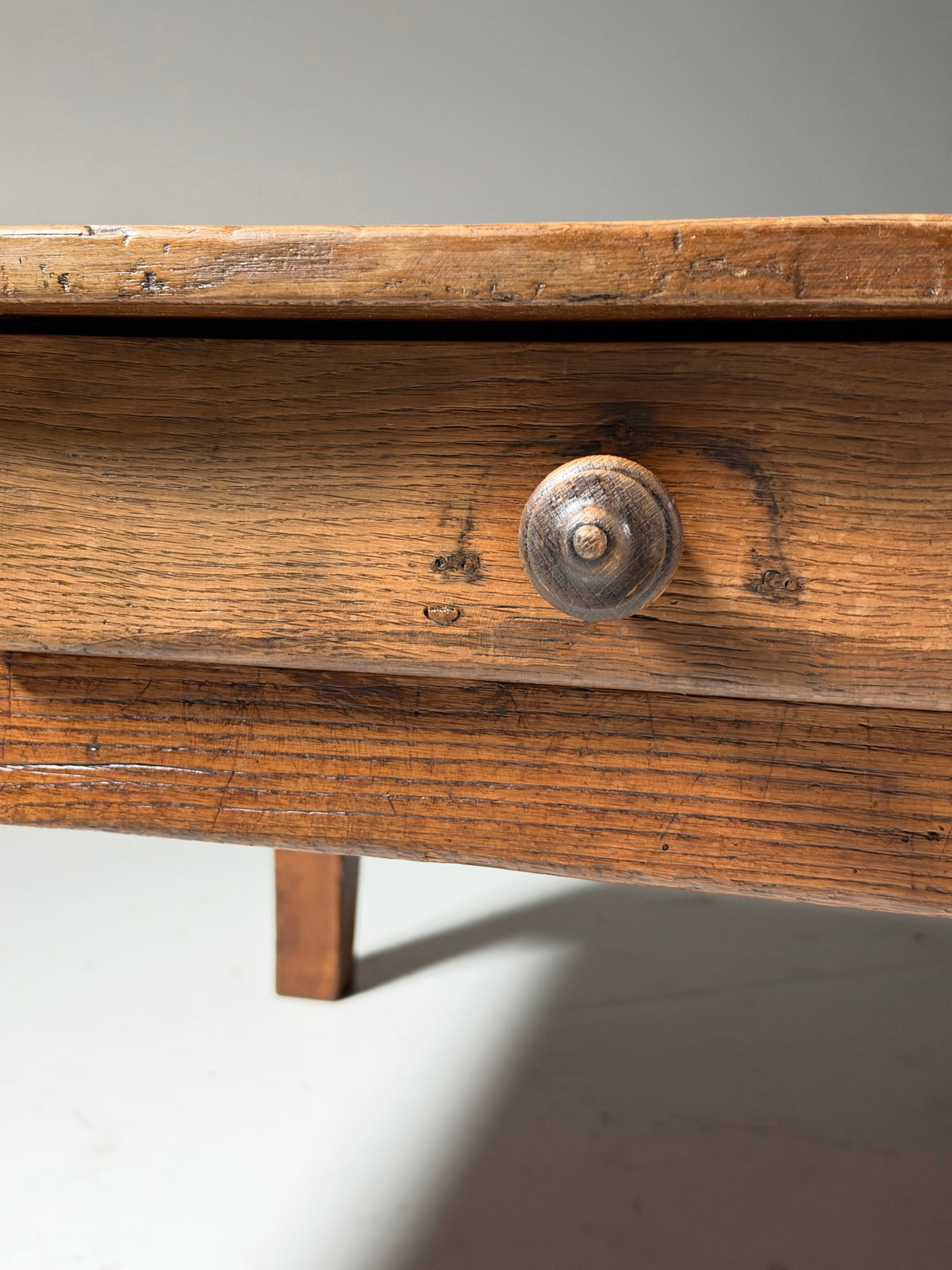 Franse Salontafel 19e eeuw eiken
