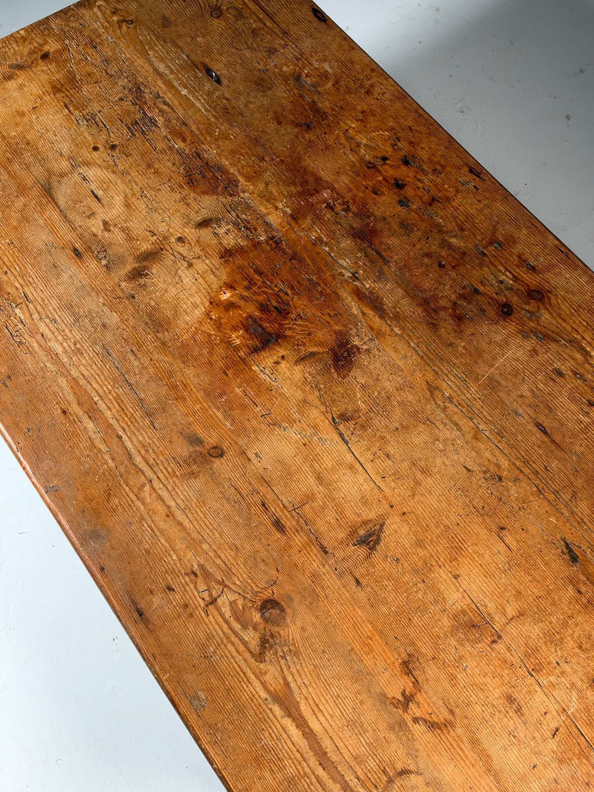 Rustic pine coffee table