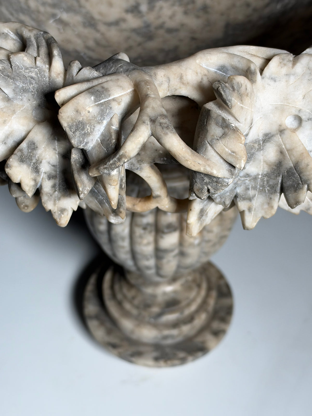 Italian marble Tazza decorative vase