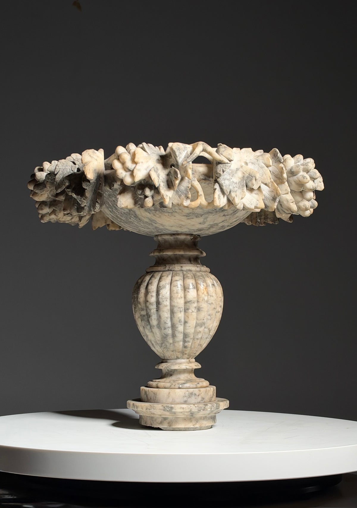Italian marble Tazza decorative vase