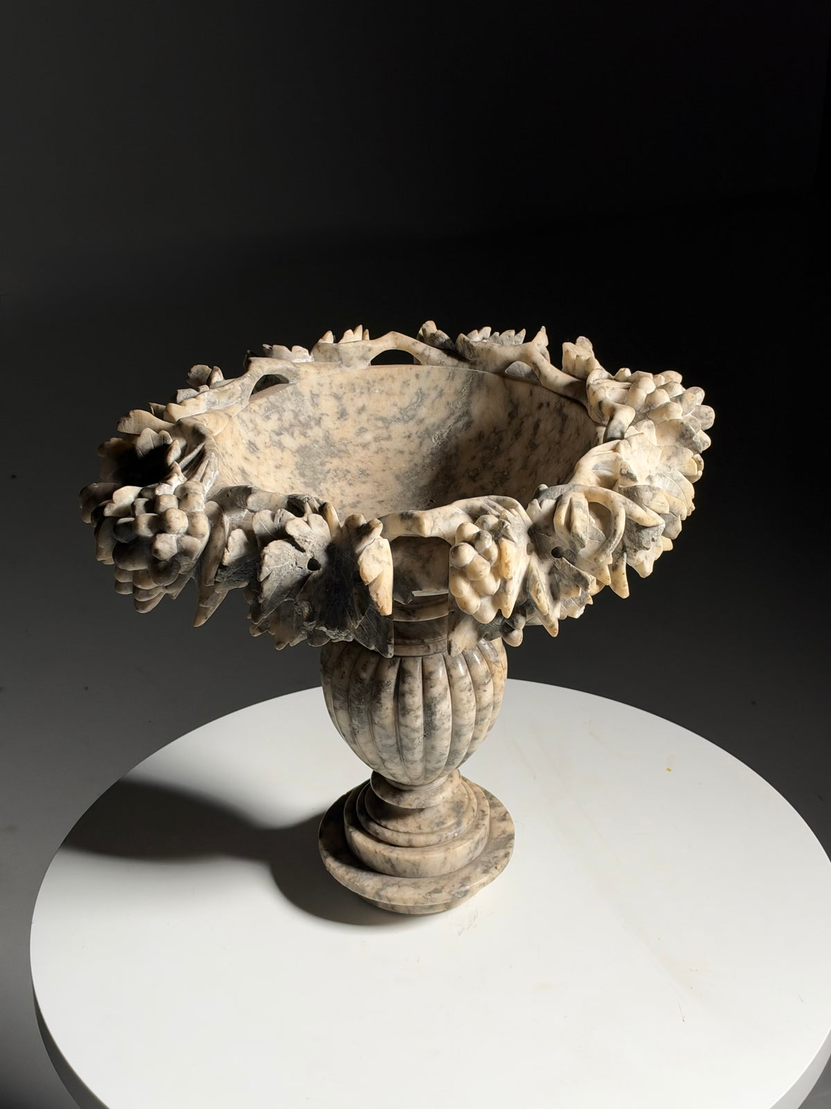 Italian marble Tazza decorative vase