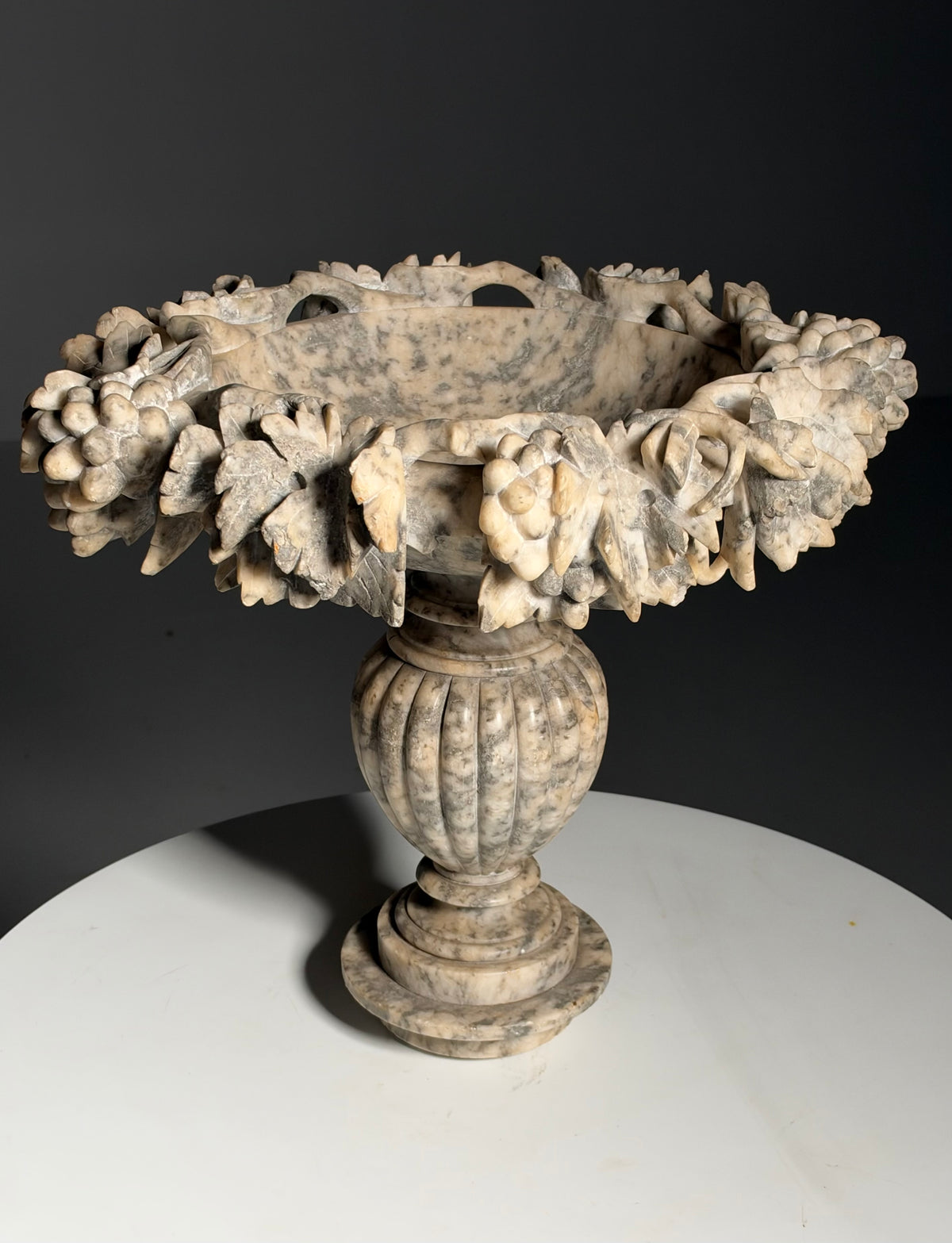 Italian marble Tazza decorative vase