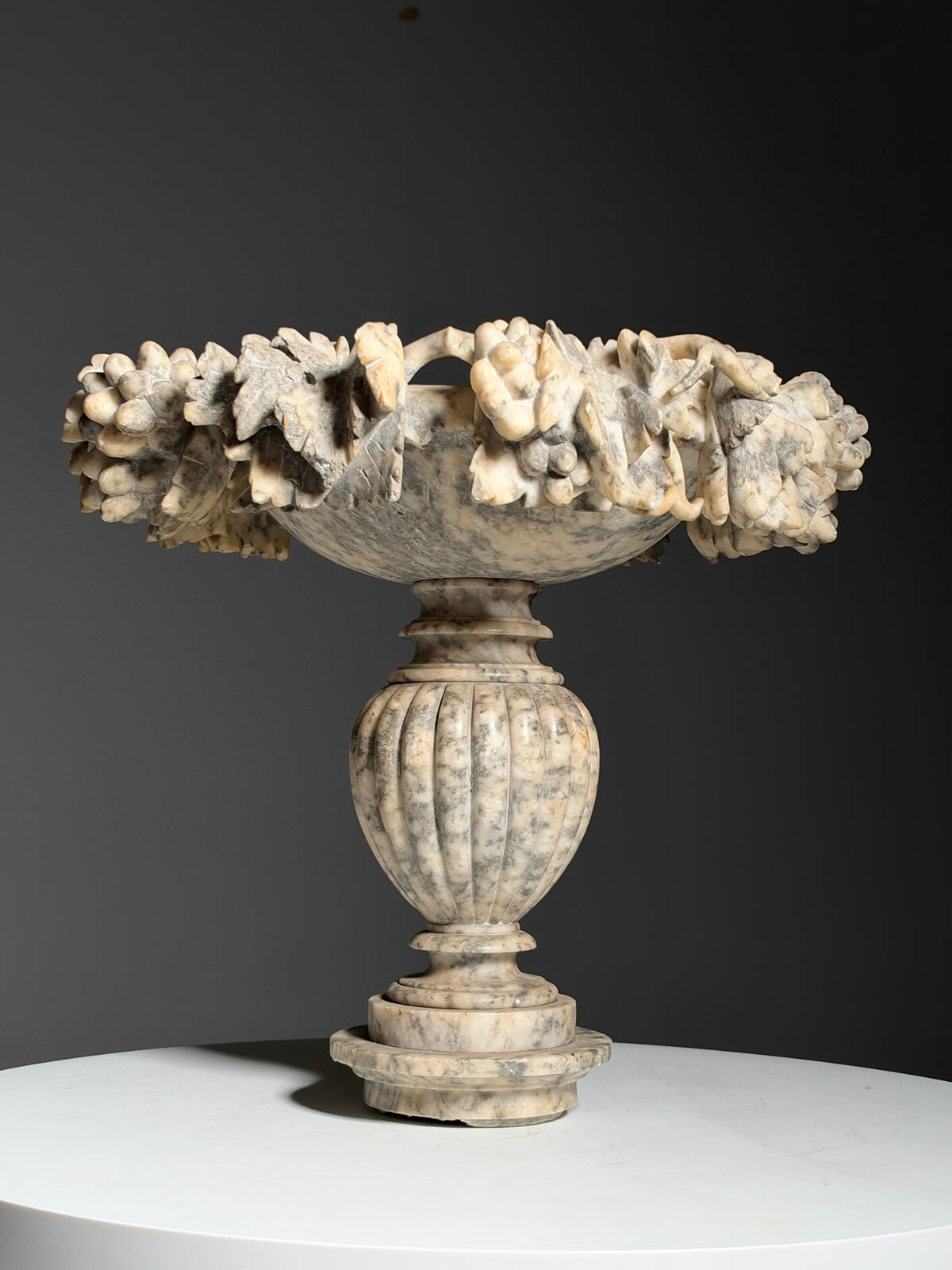 Italian marble Tazza decorative vase