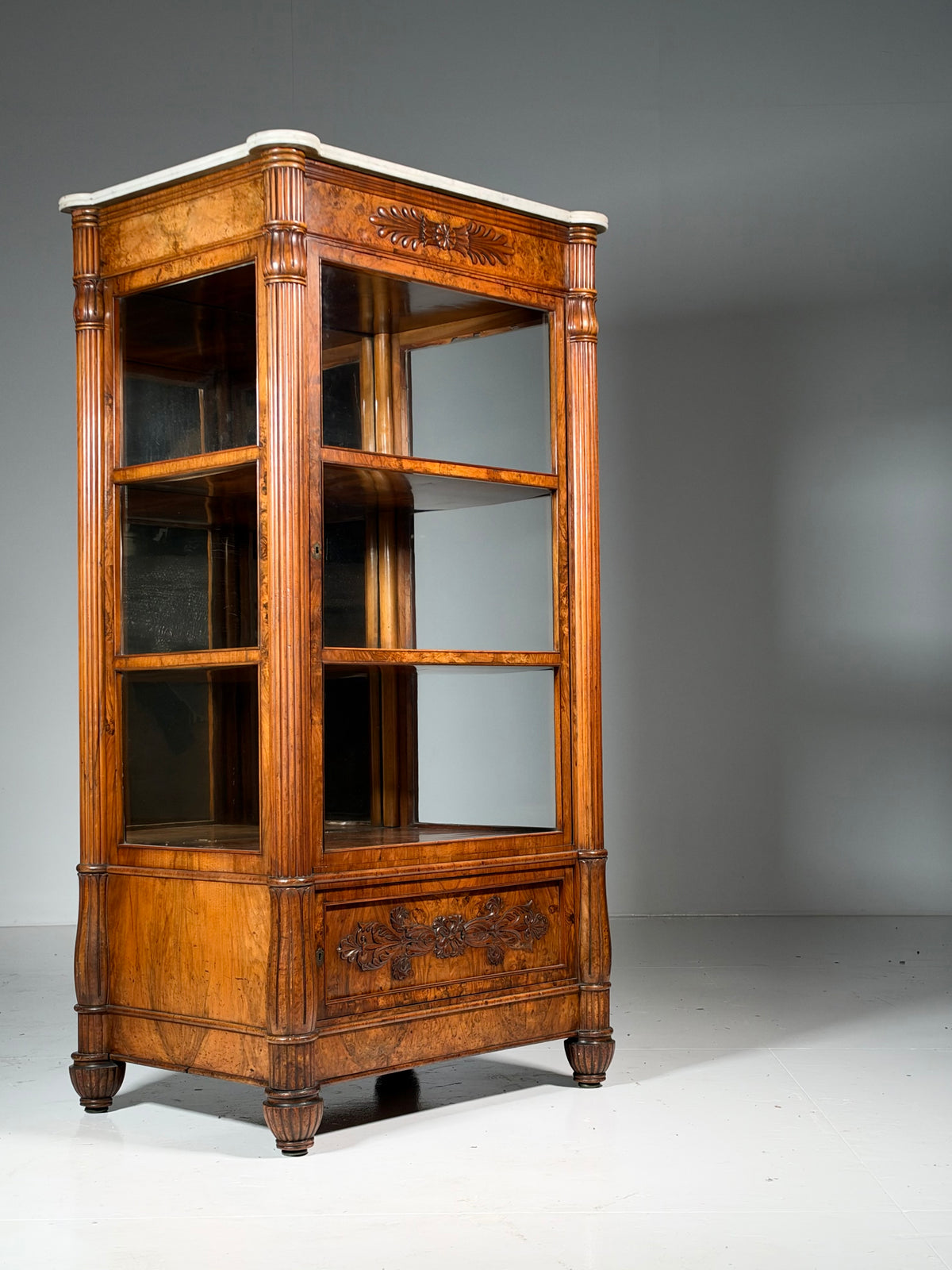 19th century French display cabinet