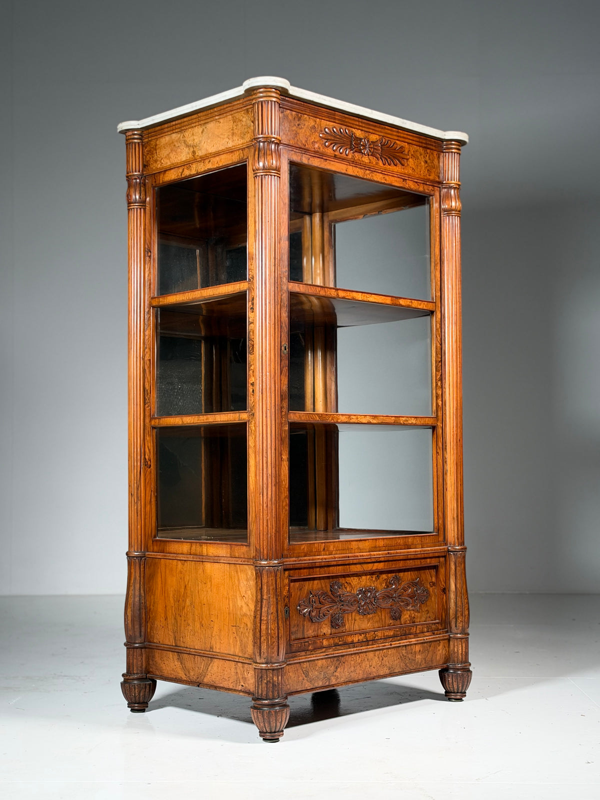 19th century French display cabinet