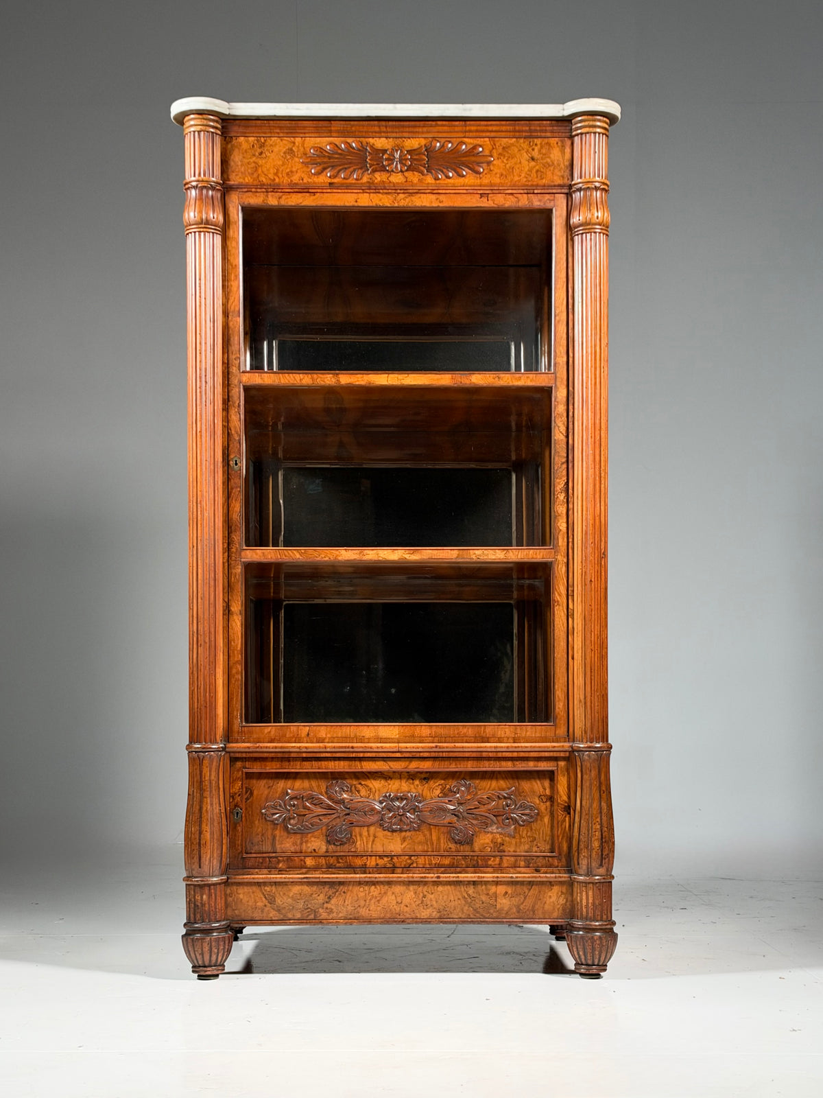 19th century French display cabinet
