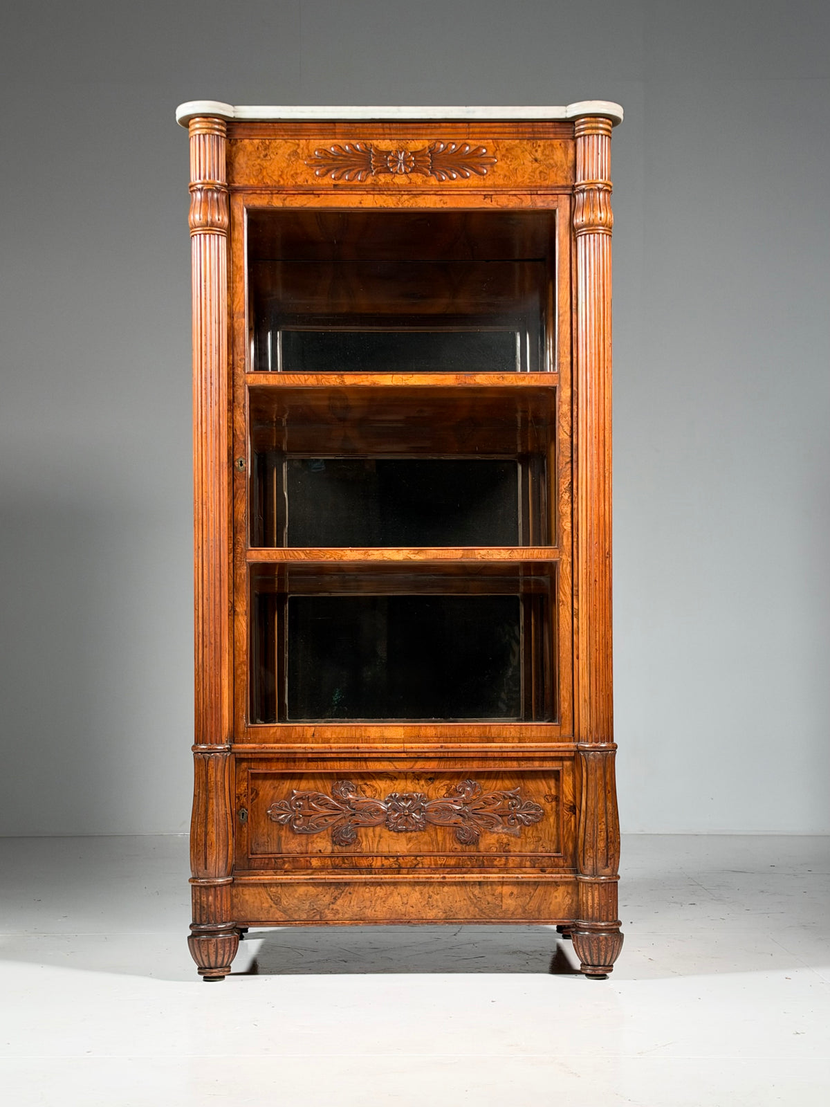 19th century French display cabinet