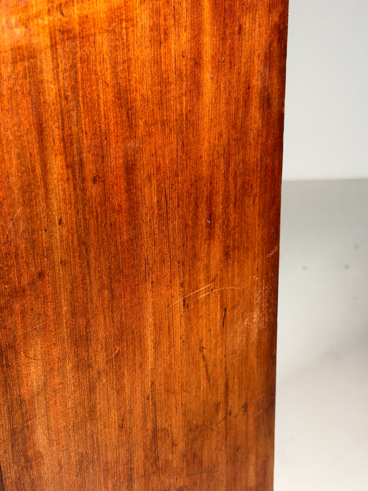 19th century mahogany display cabinet
