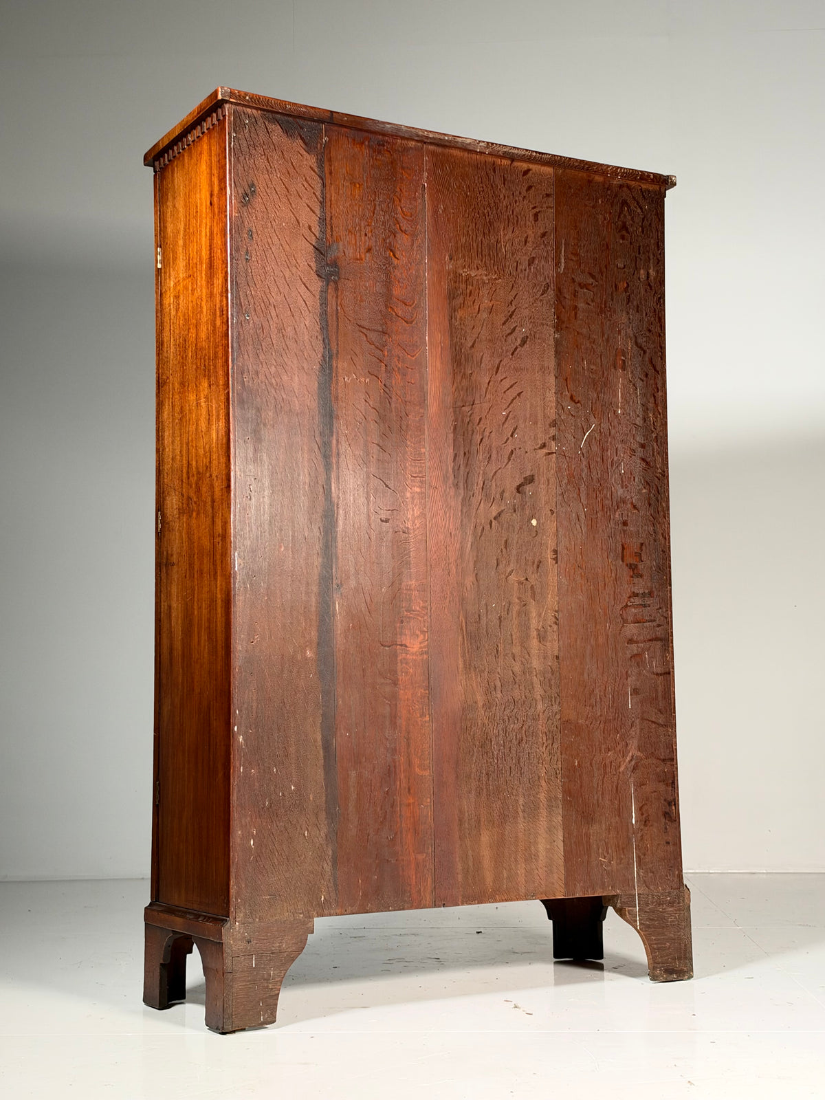 19th century mahogany display cabinet