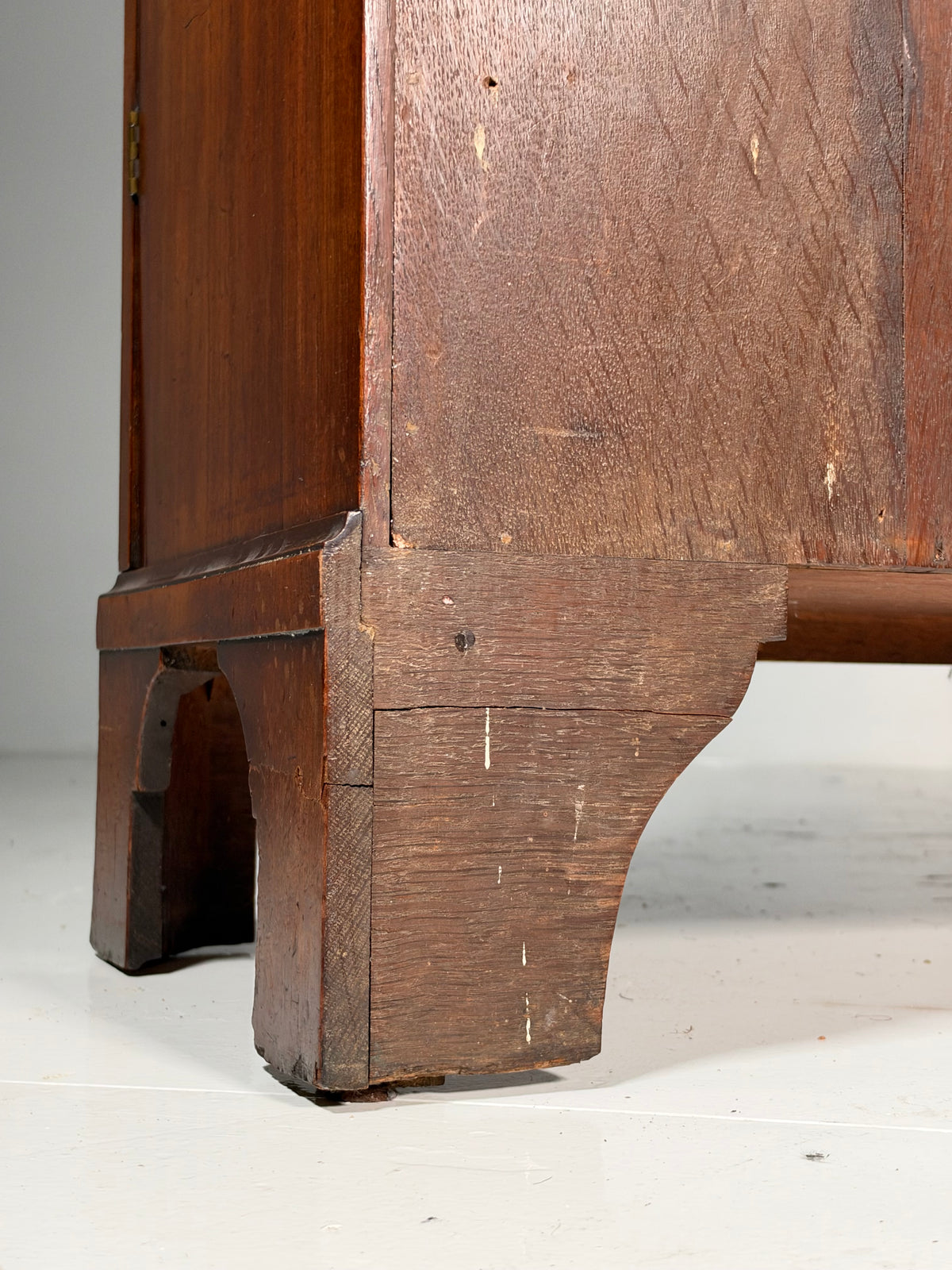 19th century mahogany display cabinet